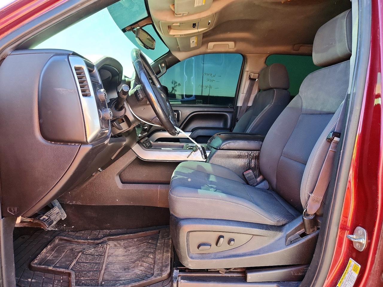 2014 Chevrolet Silverado K1500 Lt Burgundy vin: 3GCUKREC6EG385067
