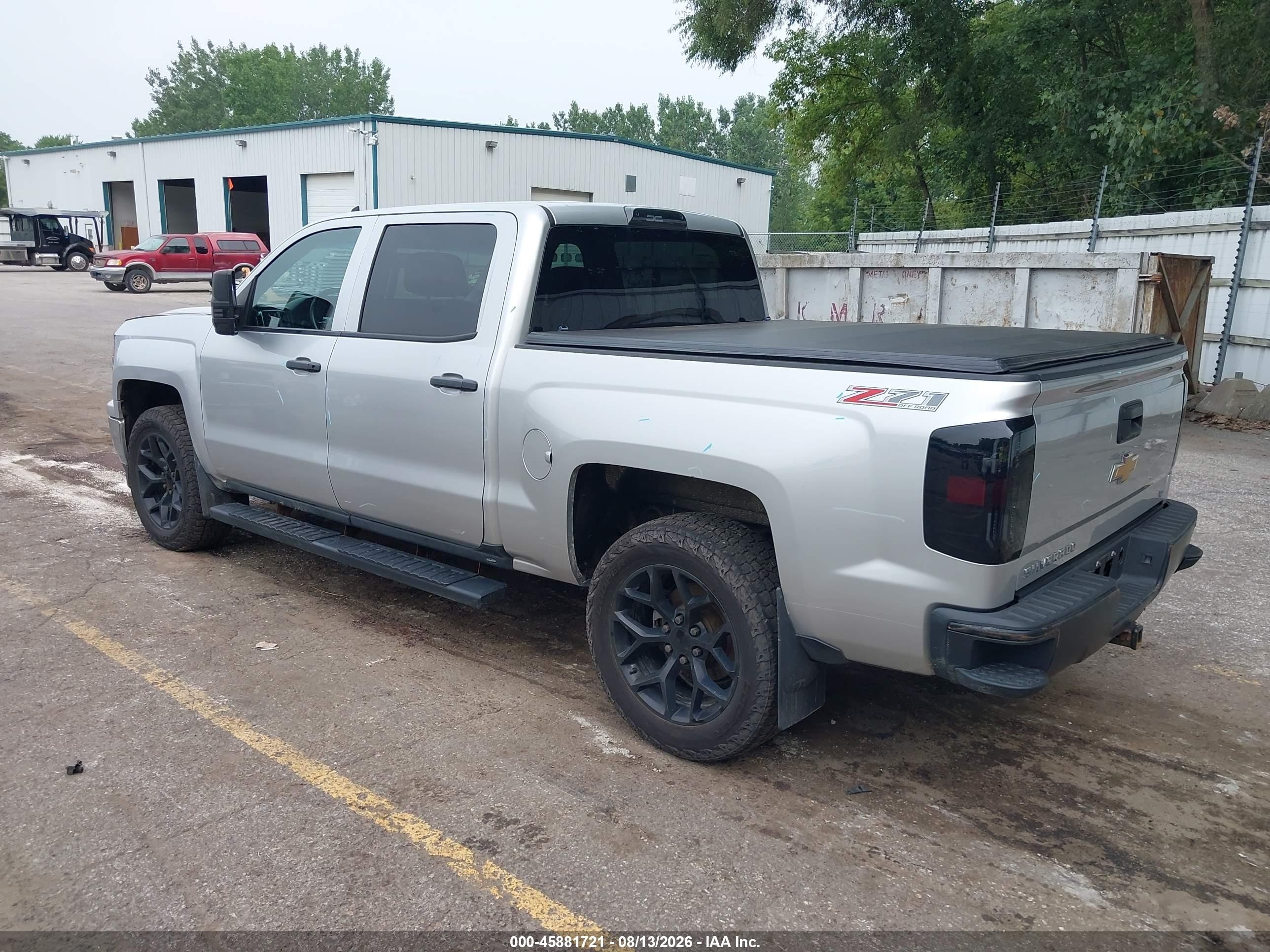 2014 Chevrolet Silverado 1500 Lt Серебряный vin: 3GCUKREC6EG440861