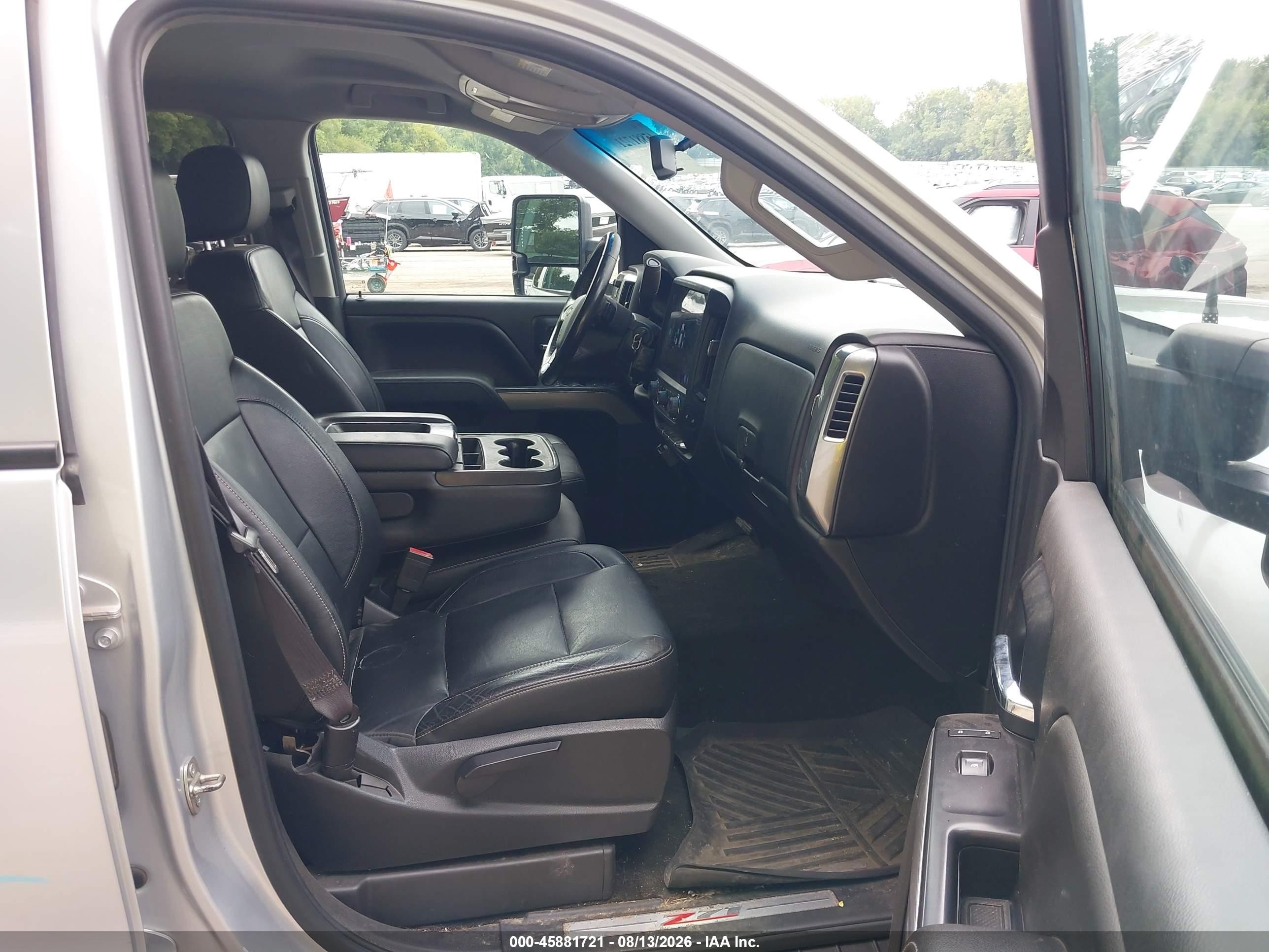 2014 Chevrolet Silverado 1500 Lt Серебряный vin: 3GCUKREC6EG440861
