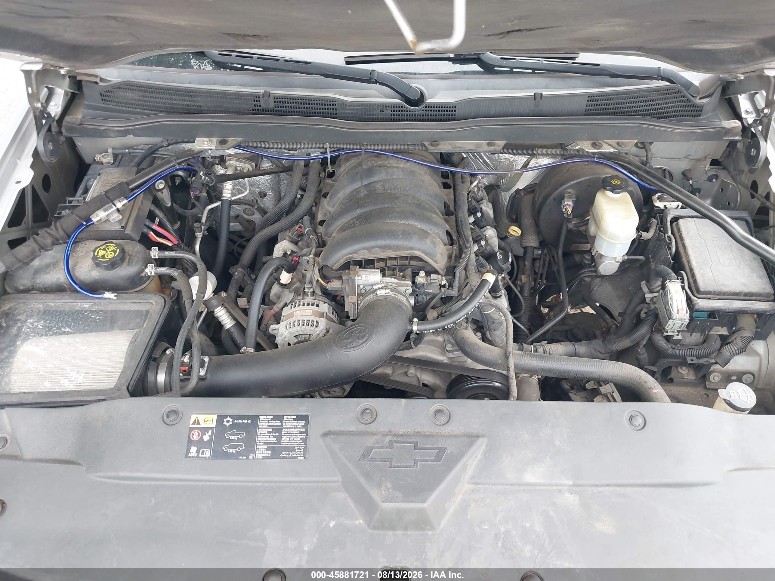 2014 Chevrolet Silverado 1500 Lt Серебряный vin: 3GCUKREC6EG440861