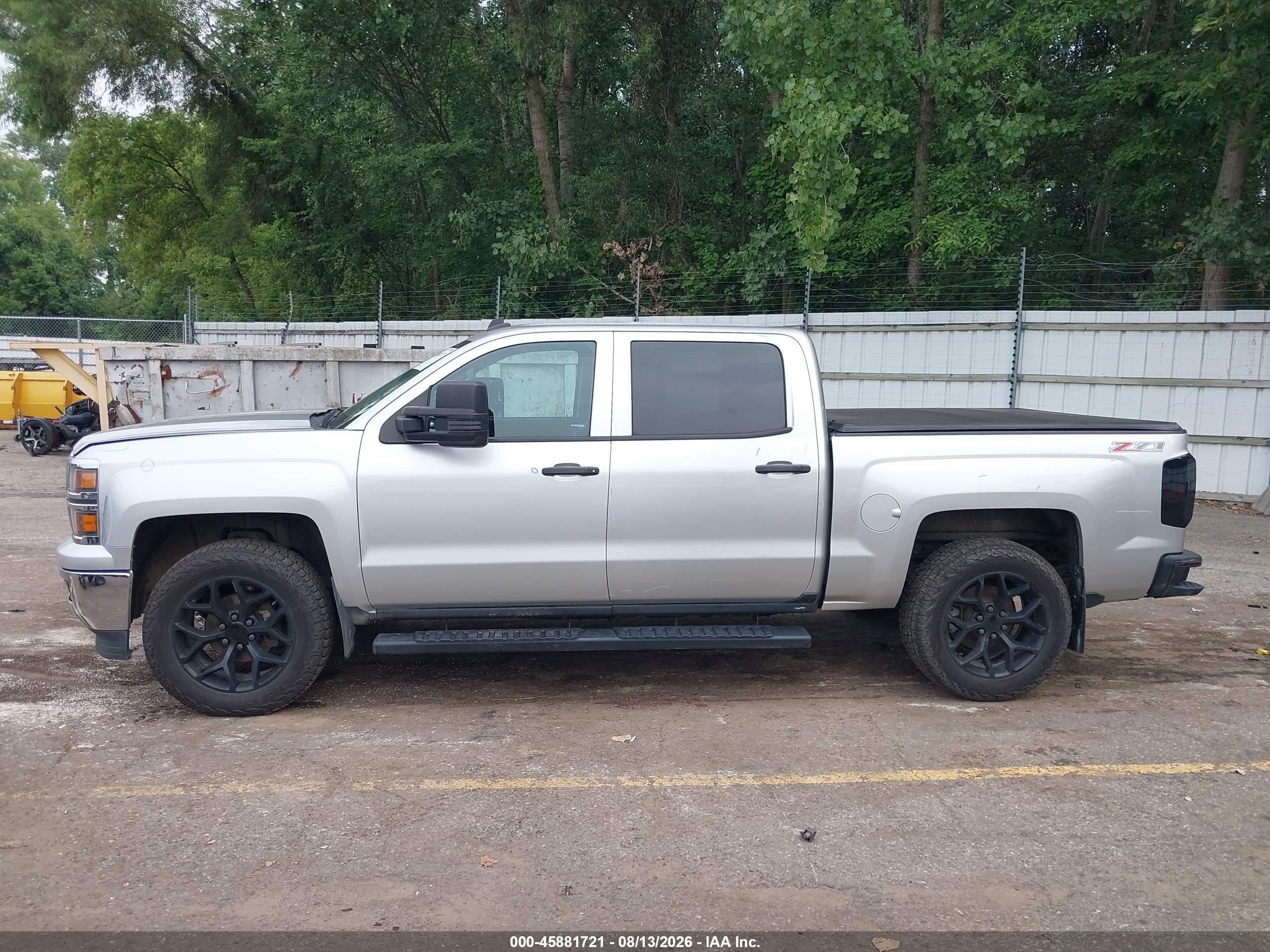 2014 Chevrolet Silverado 1500 Lt Серебряный vin: 3GCUKREC6EG440861