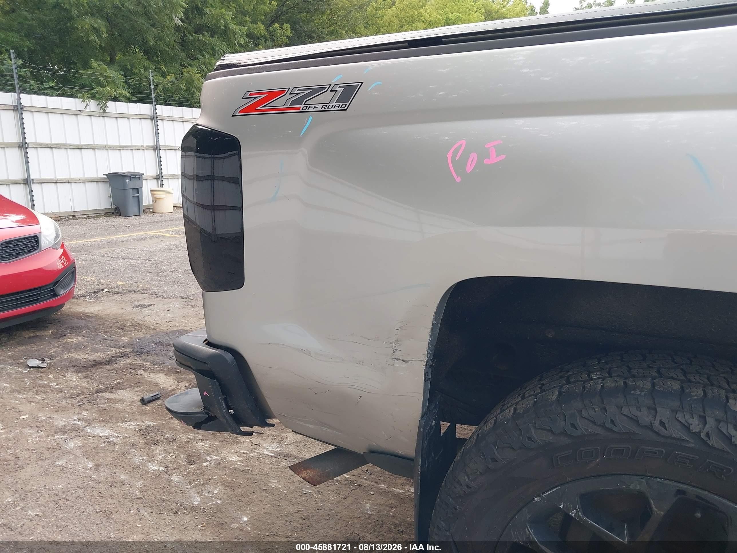 2014 Chevrolet Silverado 1500 Lt Серебряный vin: 3GCUKREC6EG440861