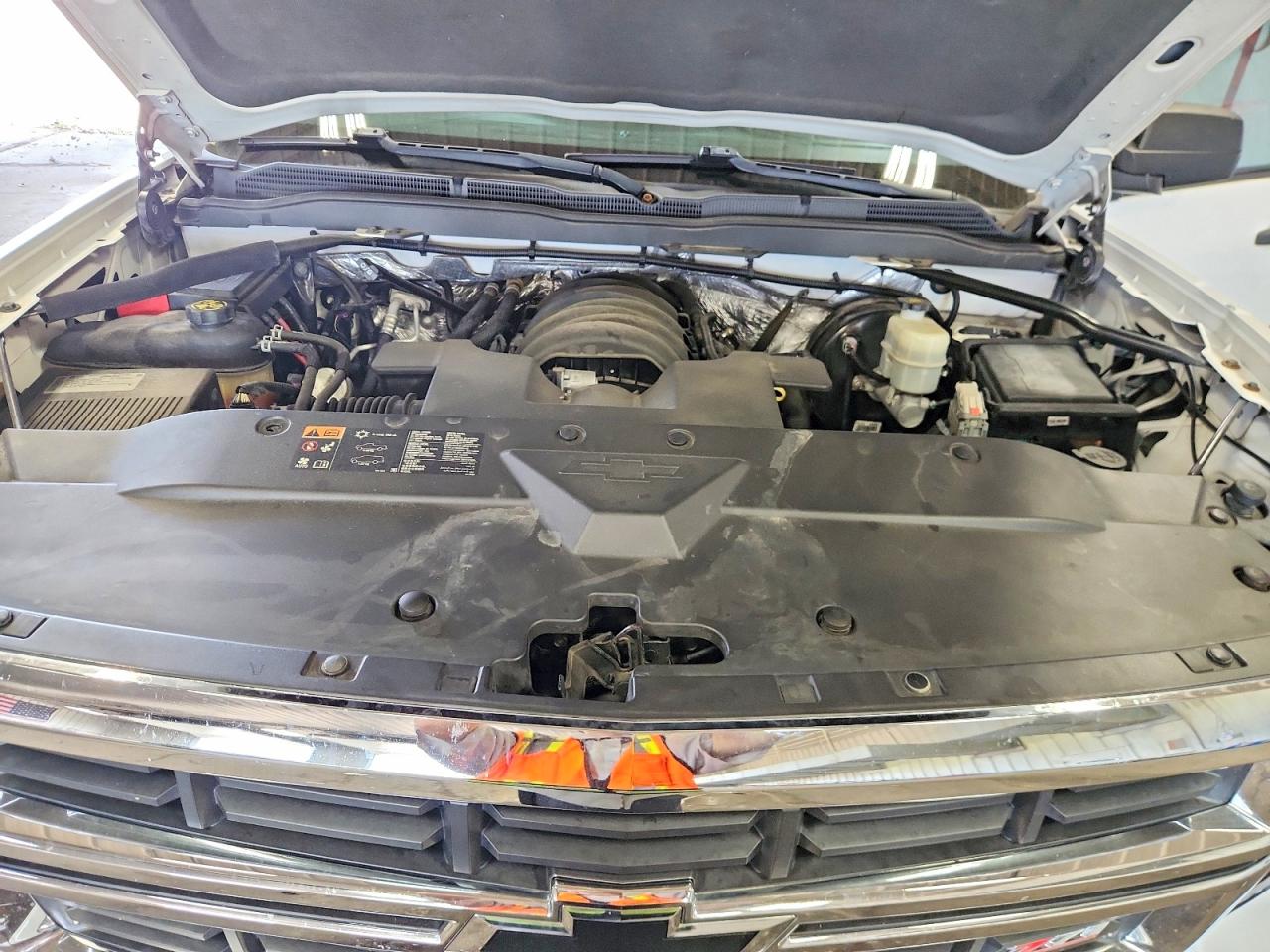 2014 Chevrolet 1500 White vin: 3GCUKREC6EG449897