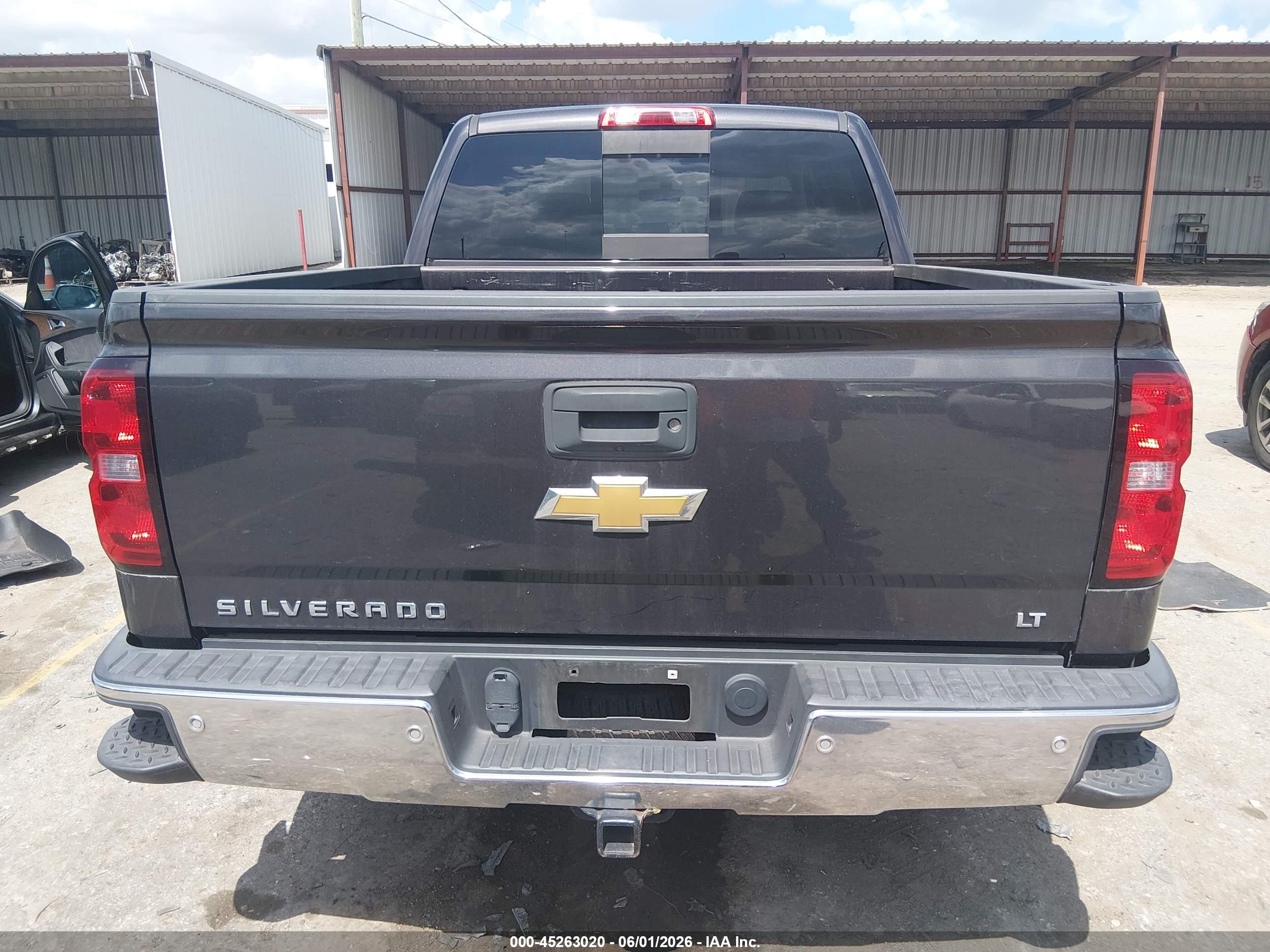 2014 Chevrolet Silverado 1500 2lt Black vin: 3GCUKREC6EG502954