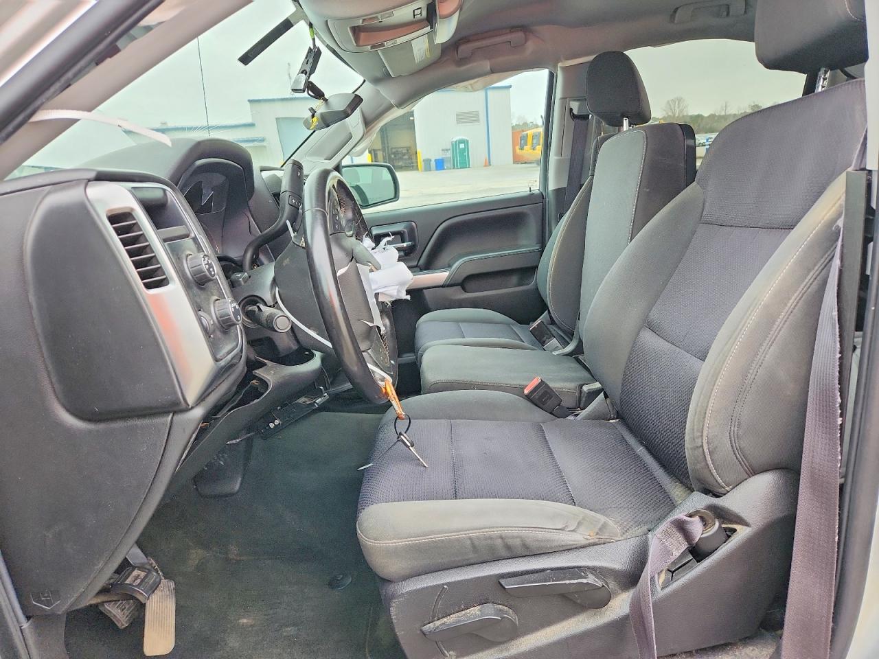 2014 Chevrolet Silverado K1500 Lt Silver vin: 3GCUKREC6EG512657
