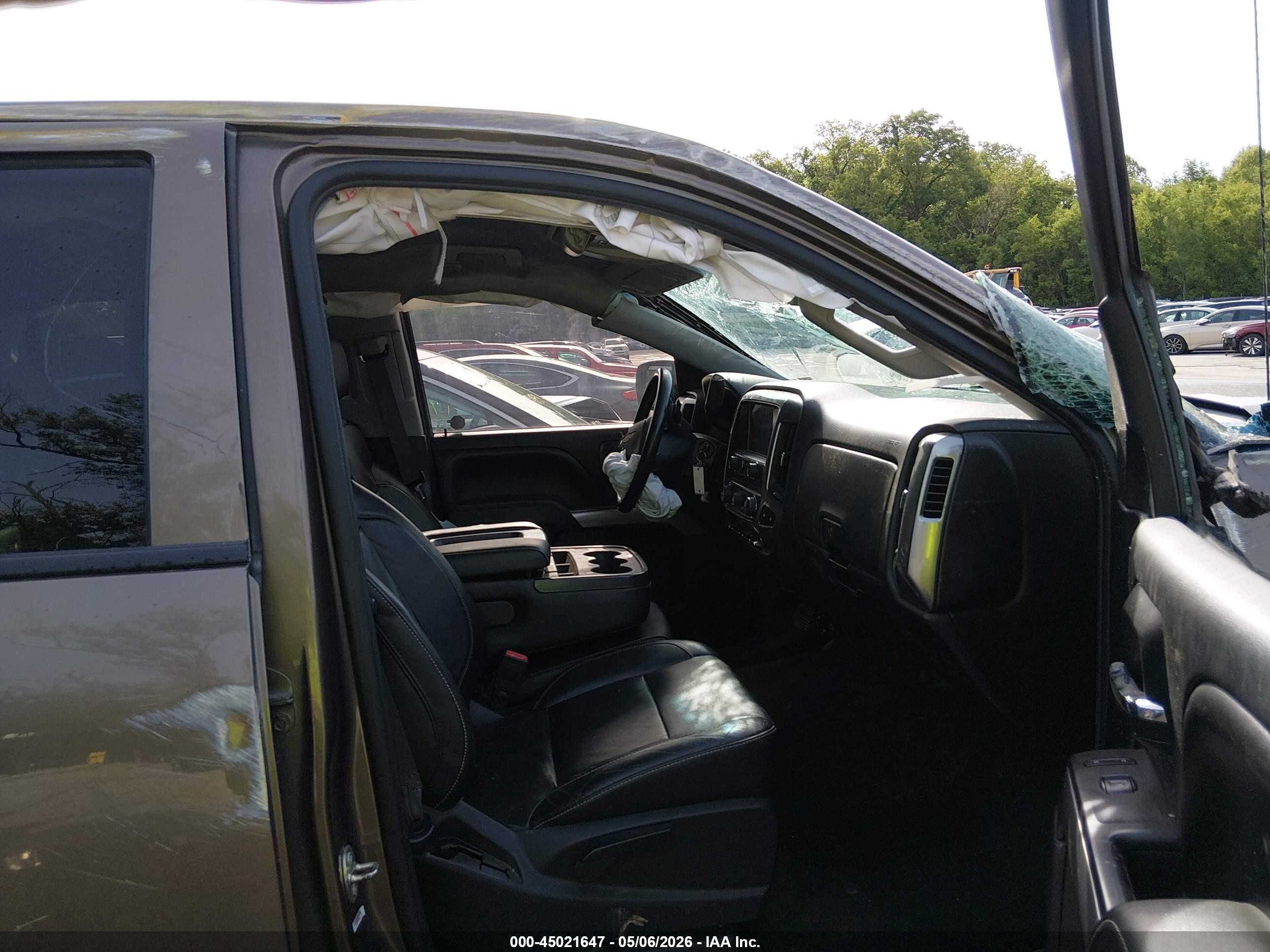 2015 Chevrolet Silverado 1500 2lt Brown vin: 3GCUKREC6FG139685