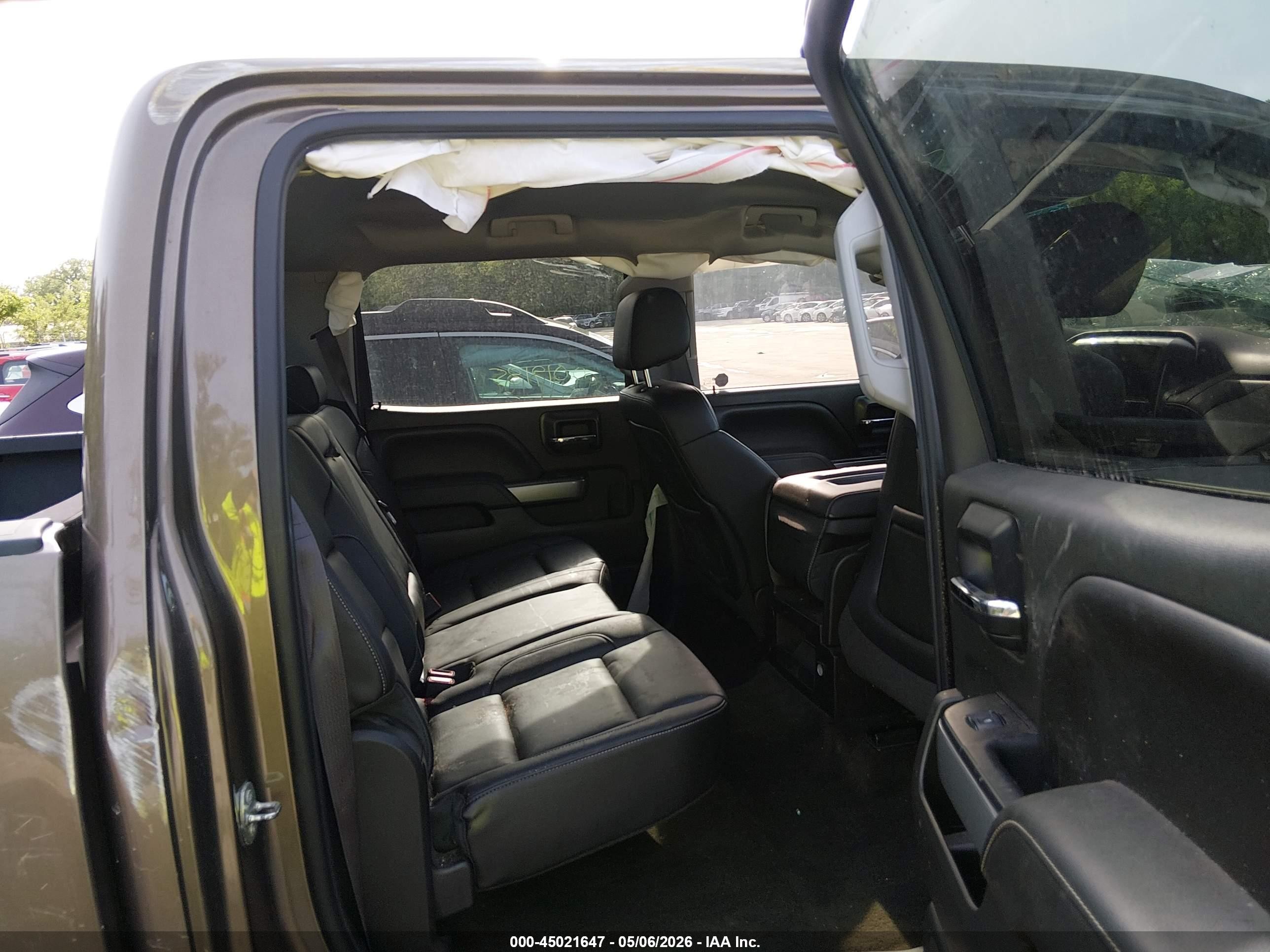 2015 Chevrolet Silverado 1500 2lt Brown vin: 3GCUKREC6FG139685