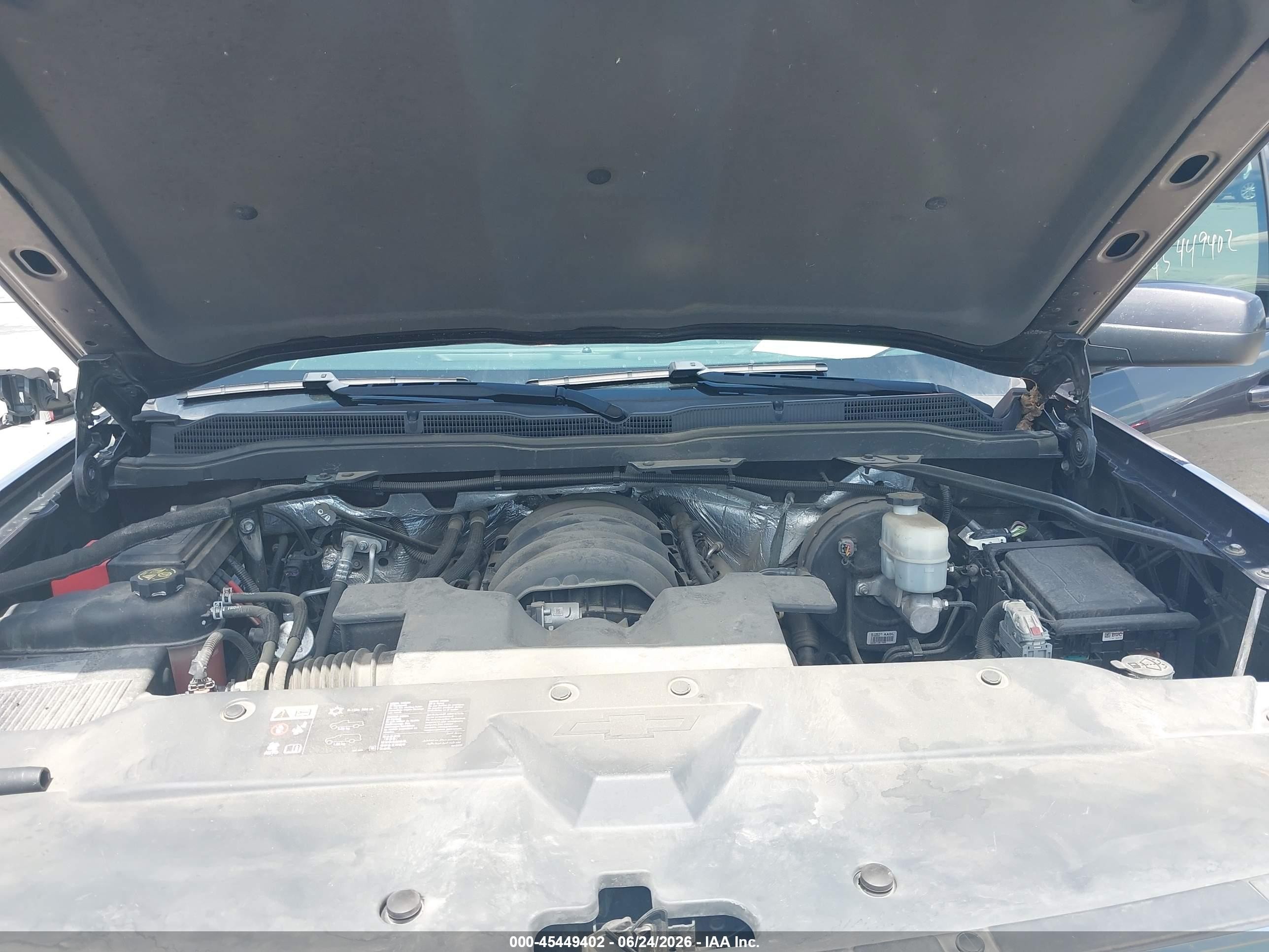 2015 Chevrolet Silverado 1500 Lt Gray vin: 3GCUKREC6FG145079