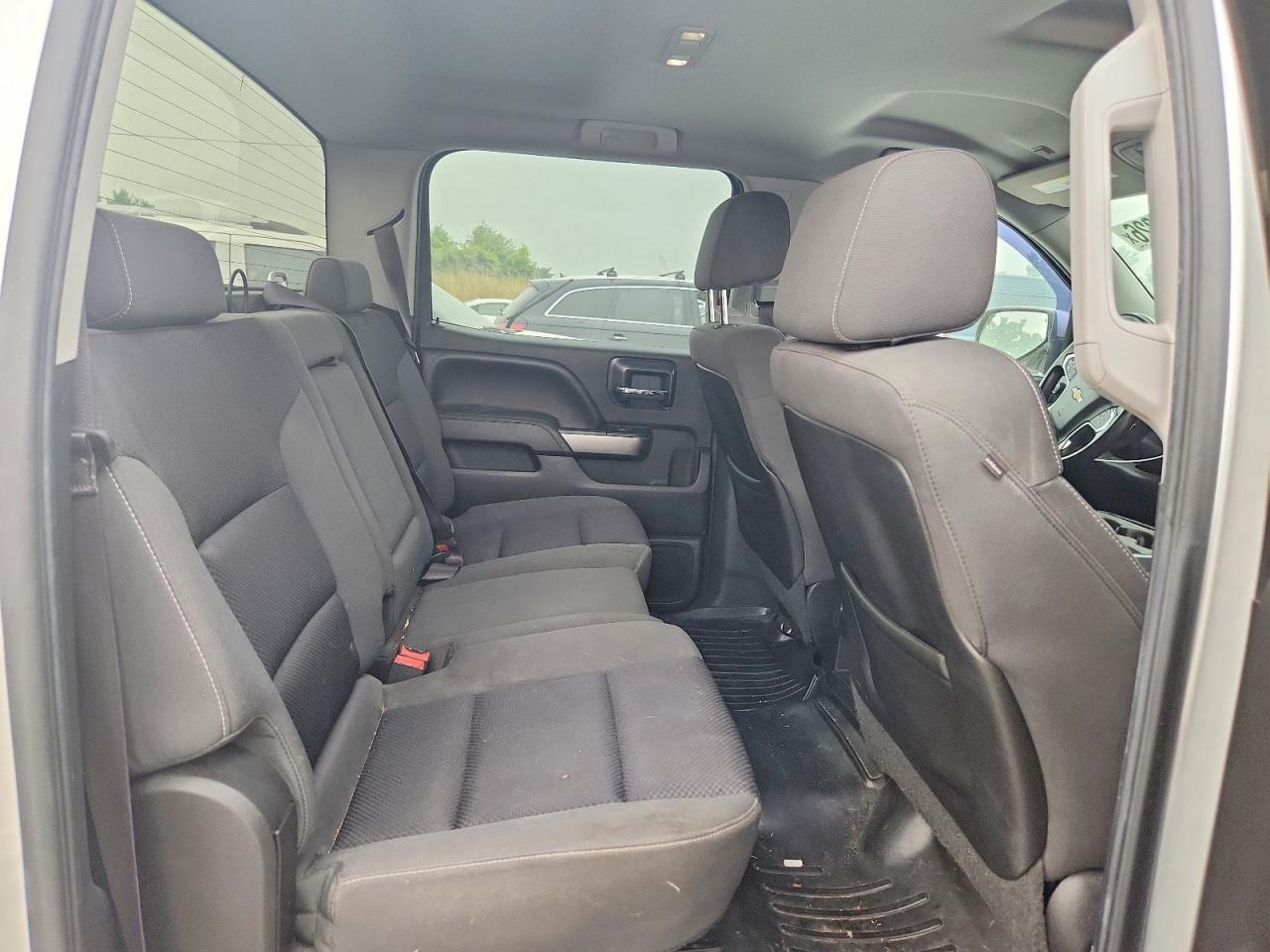 2015 Chevrolet Silverado K1500 Lt Silver vin: 3GCUKREC6FG158396