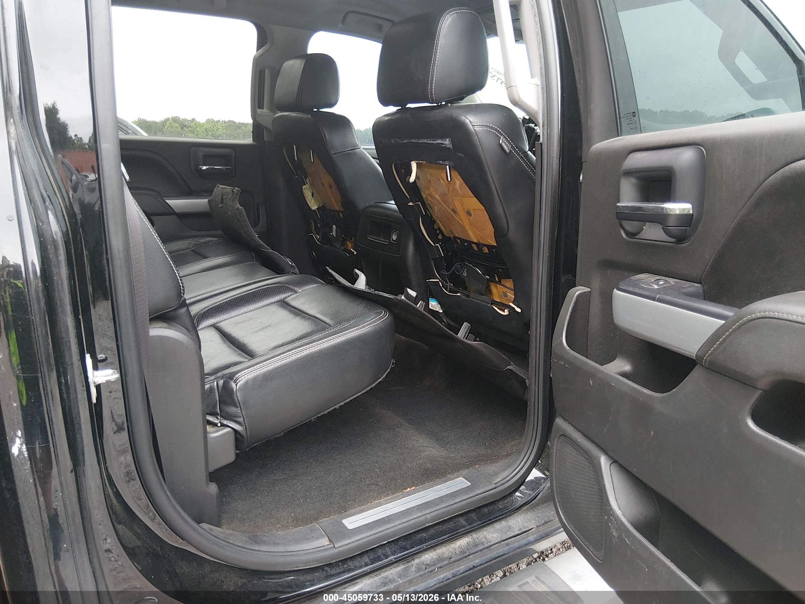 2015 Chevrolet Silverado 1500 2lt Black vin: 3GCUKREC6FG311911
