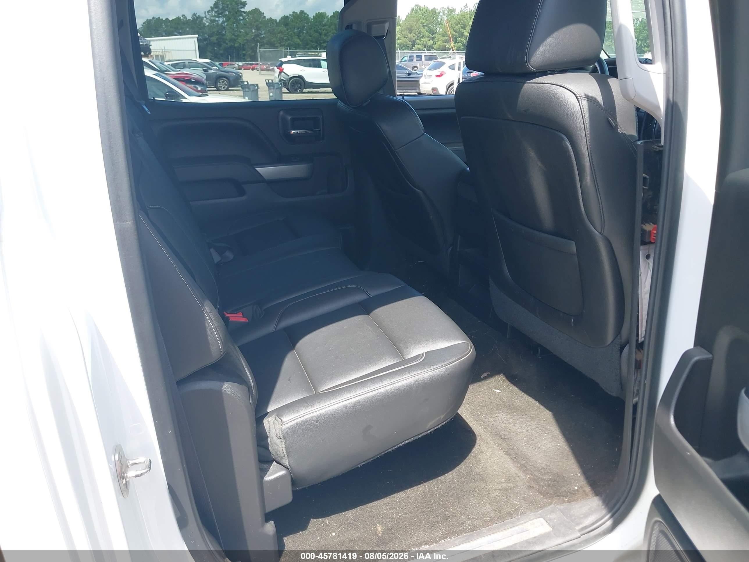 2015 Chevrolet Silverado 1500 Lt White vin: 3GCUKREC6FG342656