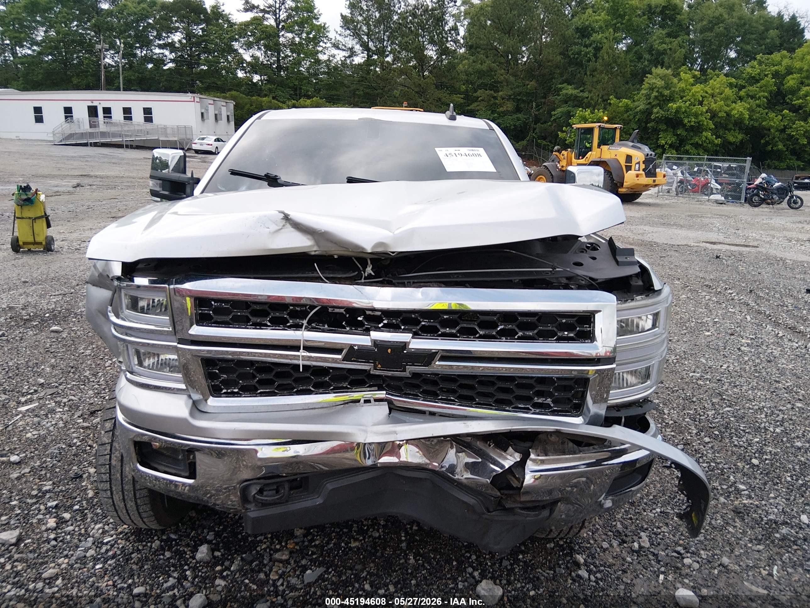 2015 Chevrolet Silverado 1500 1lt Gray vin: 3GCUKREC6FG361823