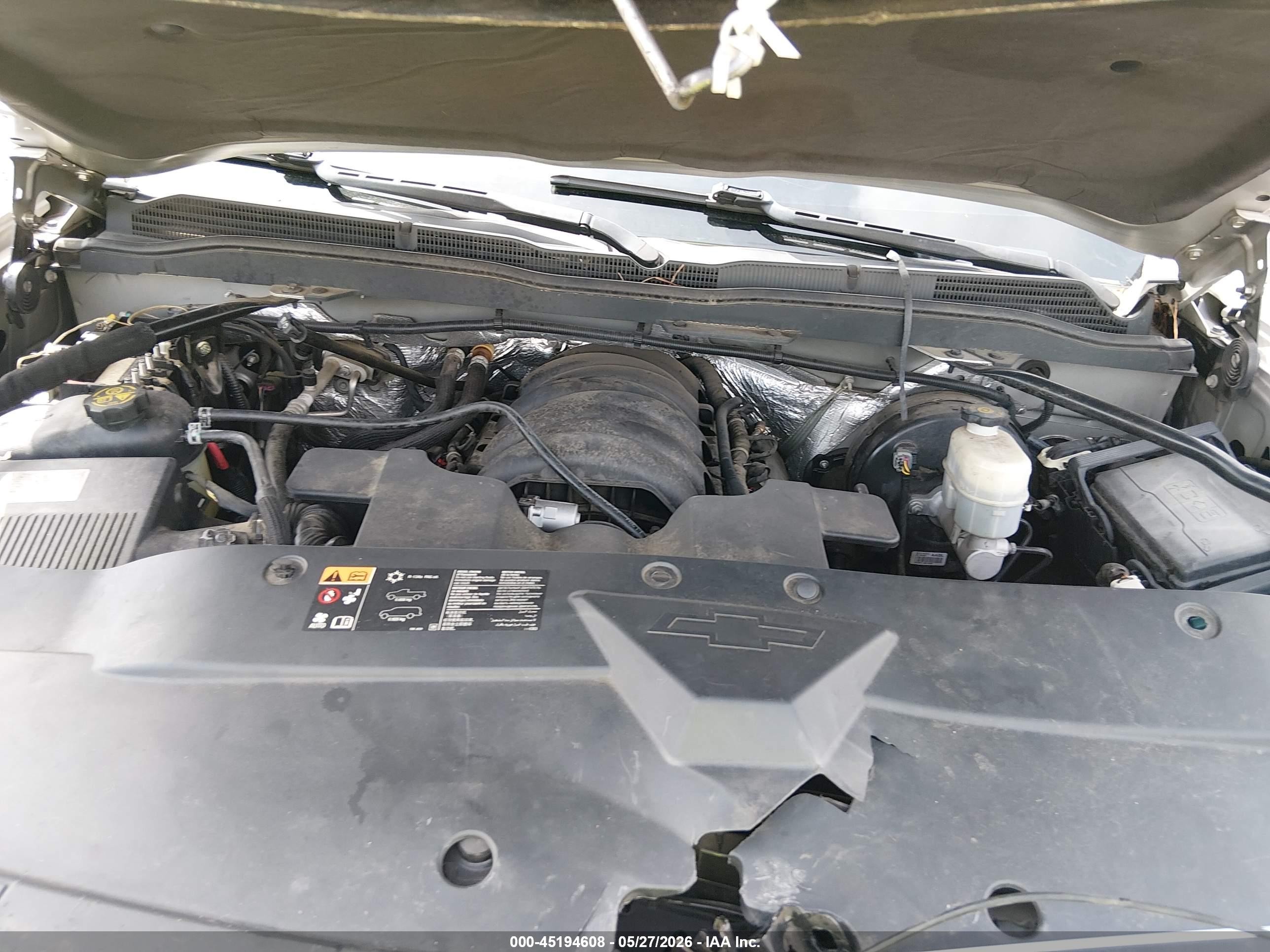 2015 Chevrolet Silverado 1500 1lt Gray vin: 3GCUKREC6FG361823