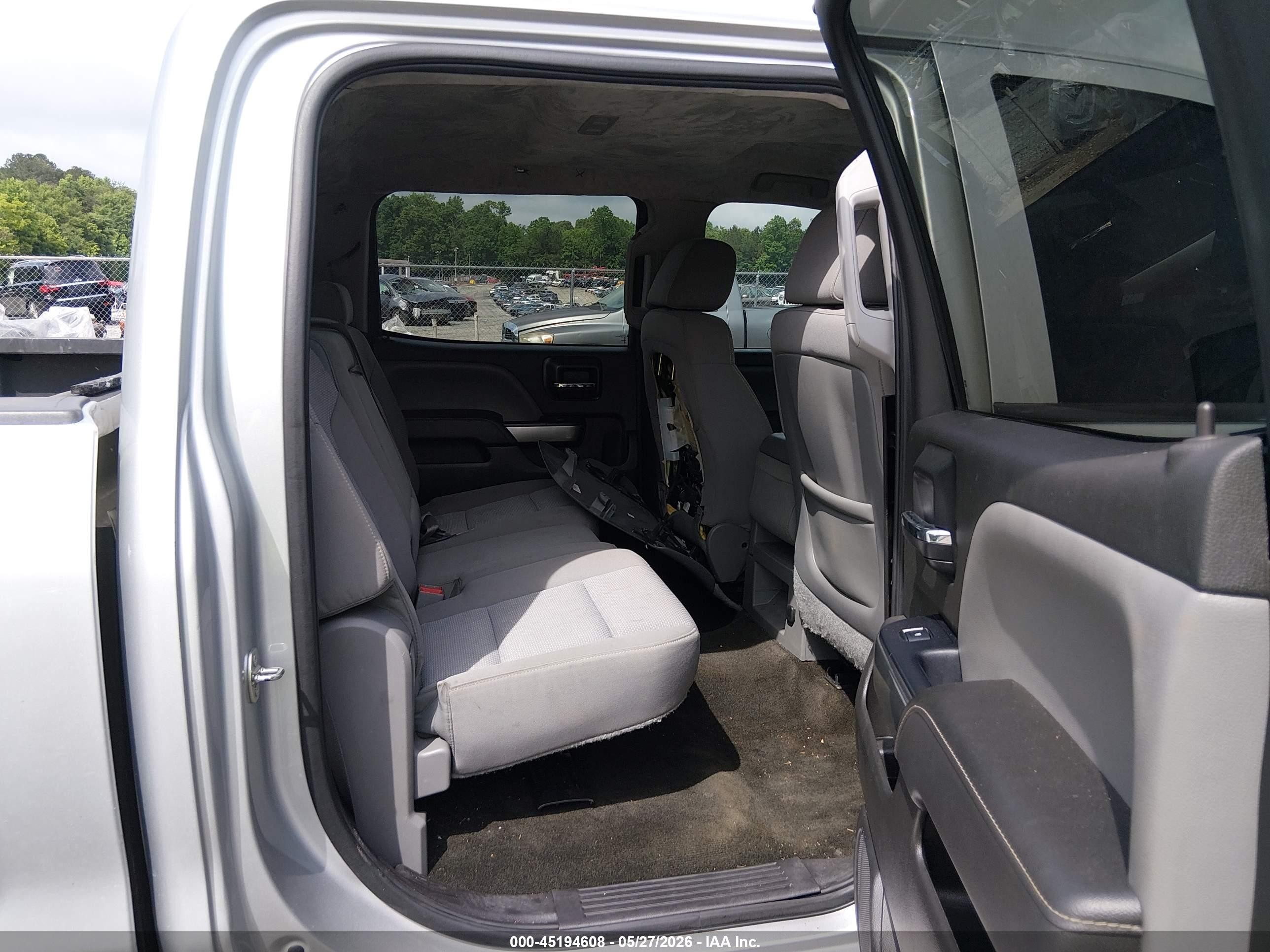 2015 Chevrolet Silverado 1500 1lt Gray vin: 3GCUKREC6FG361823