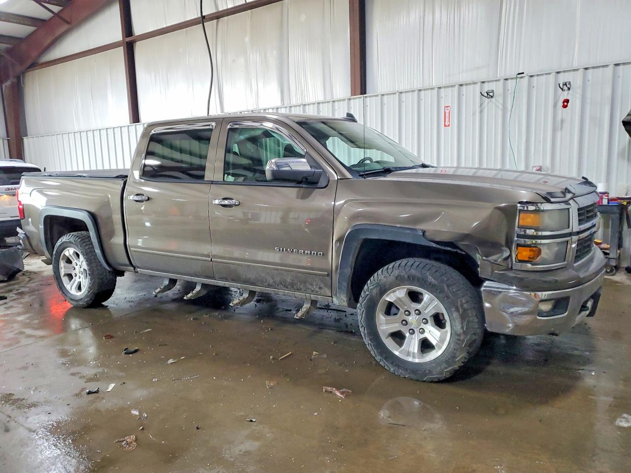 2015 Chevrolet Silverado K1500 Lt Brown vin: 3GCUKREC6FG373289