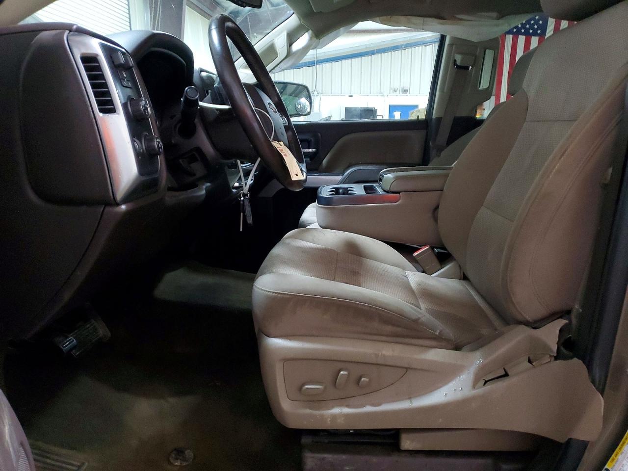 2015 Chevrolet Silverado K1500 Lt Brown vin: 3GCUKREC6FG373289