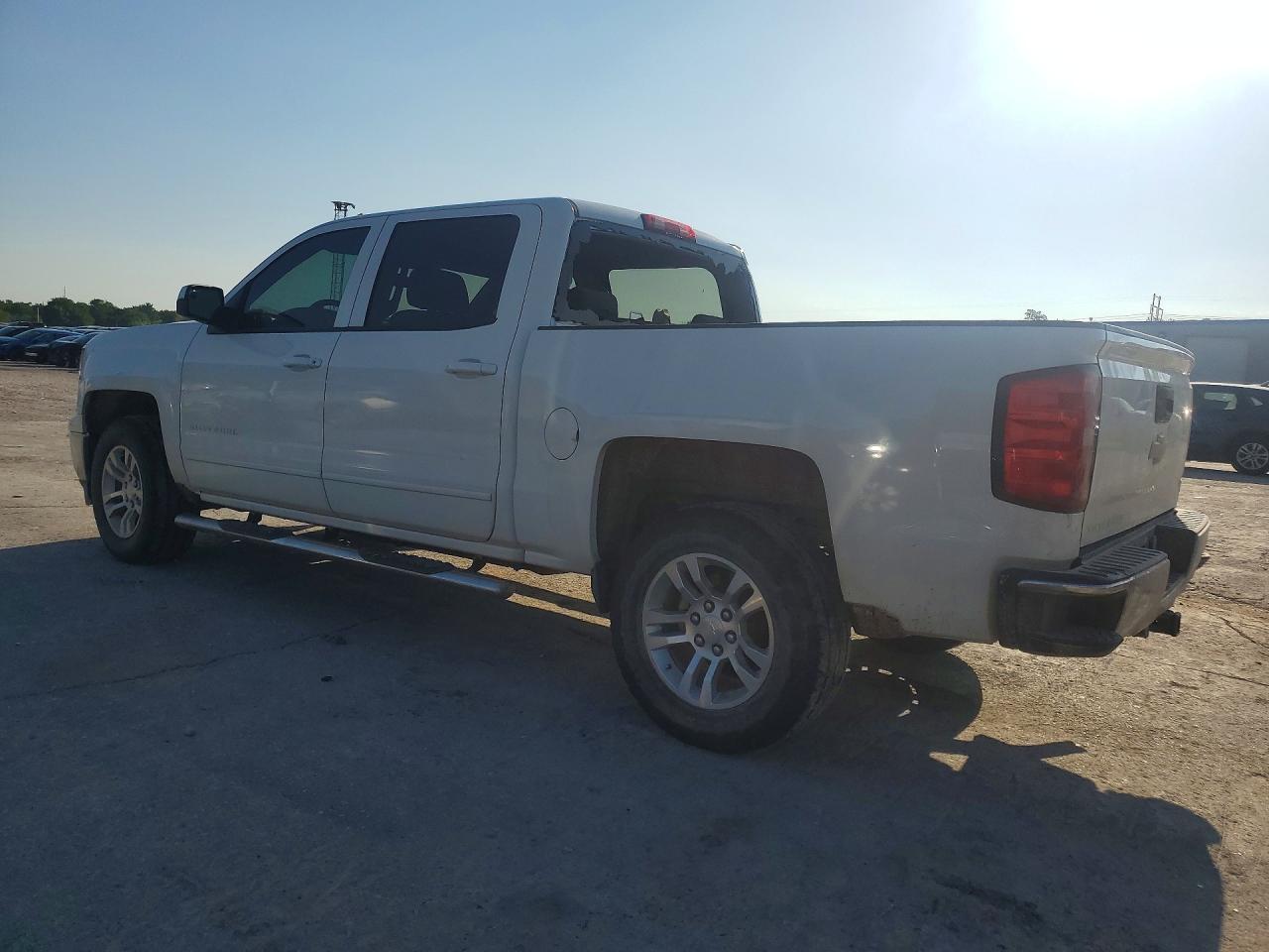 2015 Chevrolet 1500 White vin: 3GCUKREC6FG424211