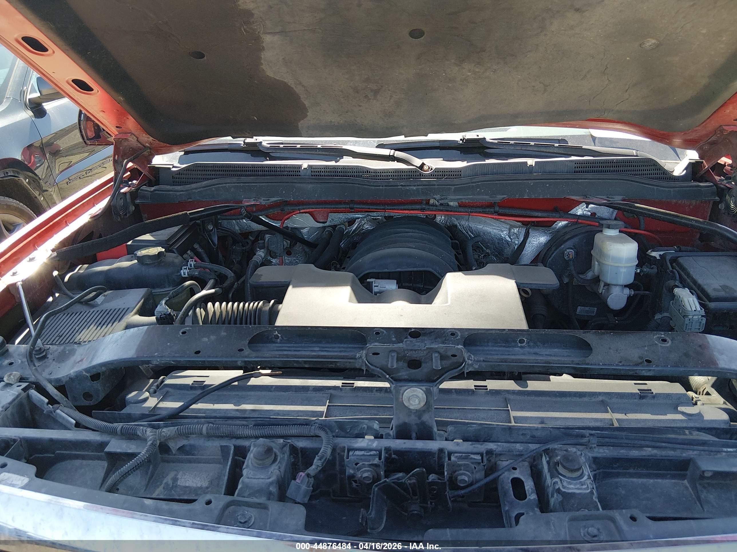 2015 Chevrolet Silverado 1500 2lt Красный vin: 3GCUKREC6FG437315