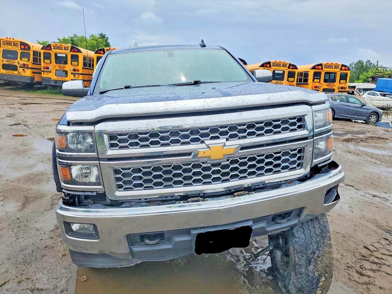 2015 Chevrolet 1500 Silverado Blue vin: 3GCUKREC6FG459332