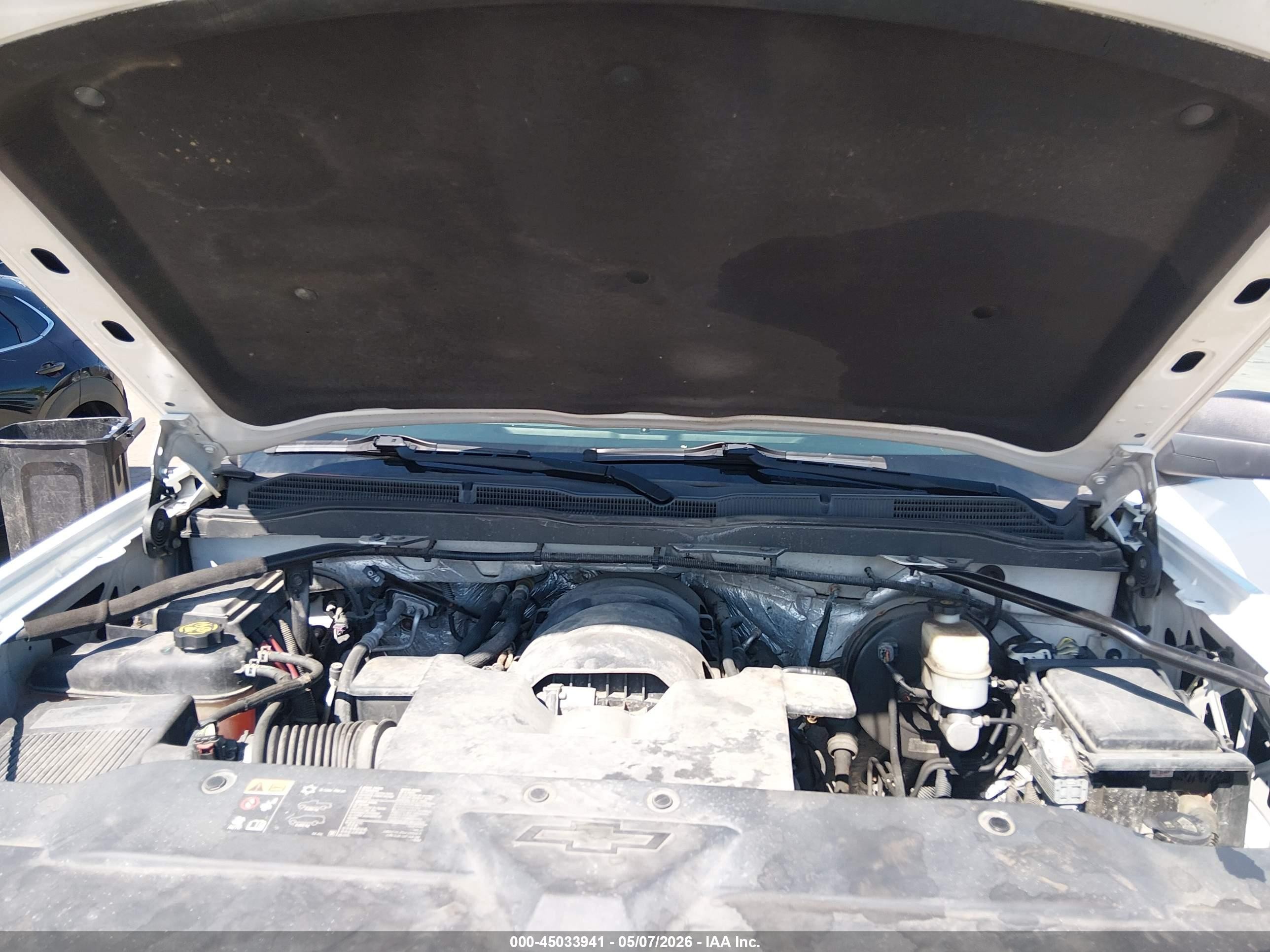 2015 Chevrolet Silverado 1500 1lt Белый vin: 3GCUKREC6FG469407