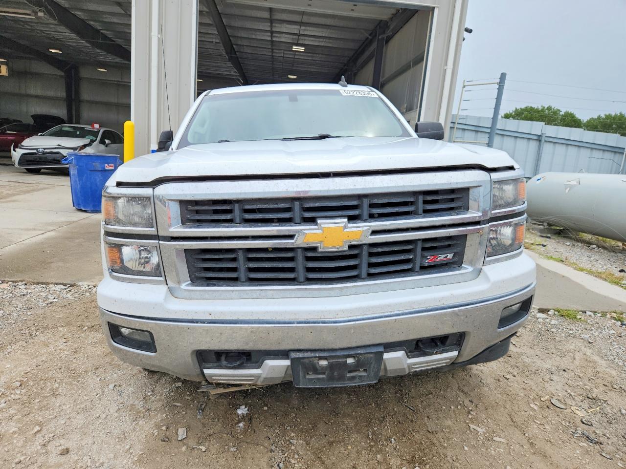 2015 Chevrolet Silverado K1500 Lt White vin: 3GCUKREC6FG486739