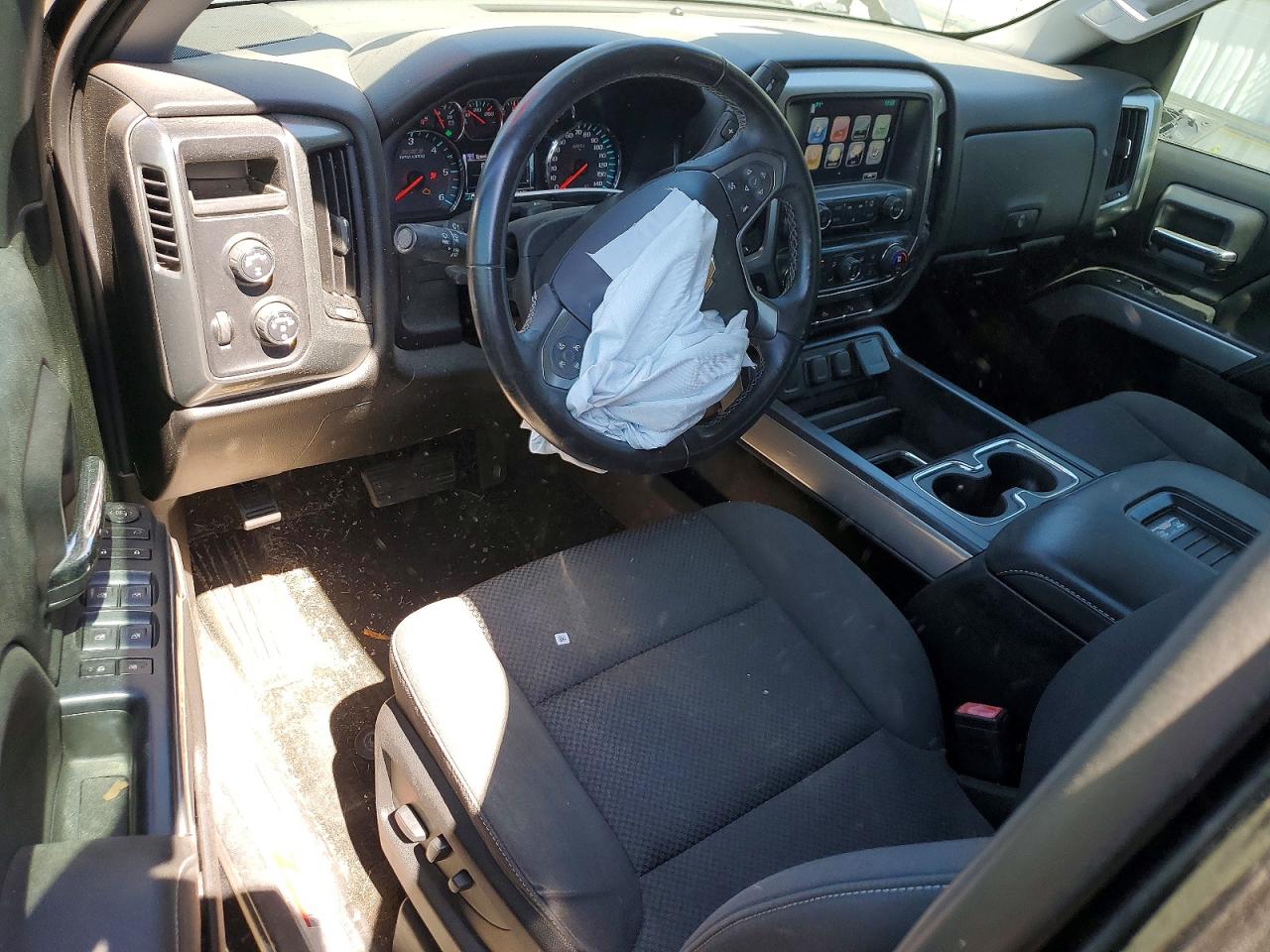 2017 Chevrolet Silverado K1500 Lt Black vin: 3GCUKREC6HG459544