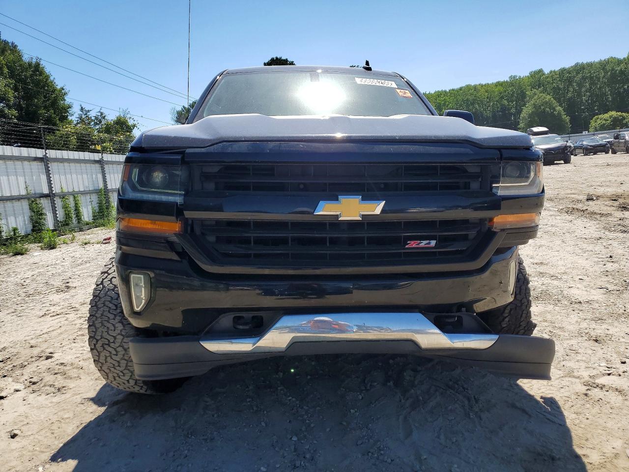 2017 Chevrolet Silverado K1500 Lt Black vin: 3GCUKREC6HG459544