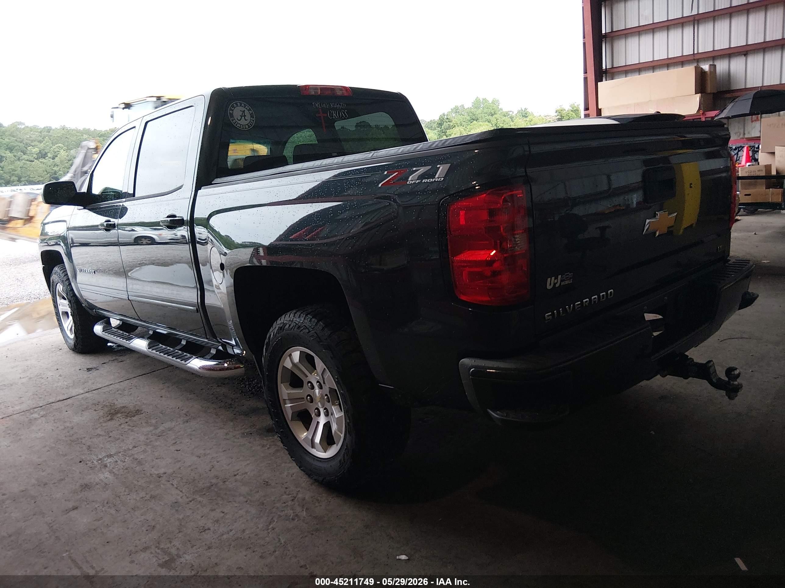 2018 Chevrolet Silverado 1500 2lt Серый vin: 3GCUKREC6JG212076