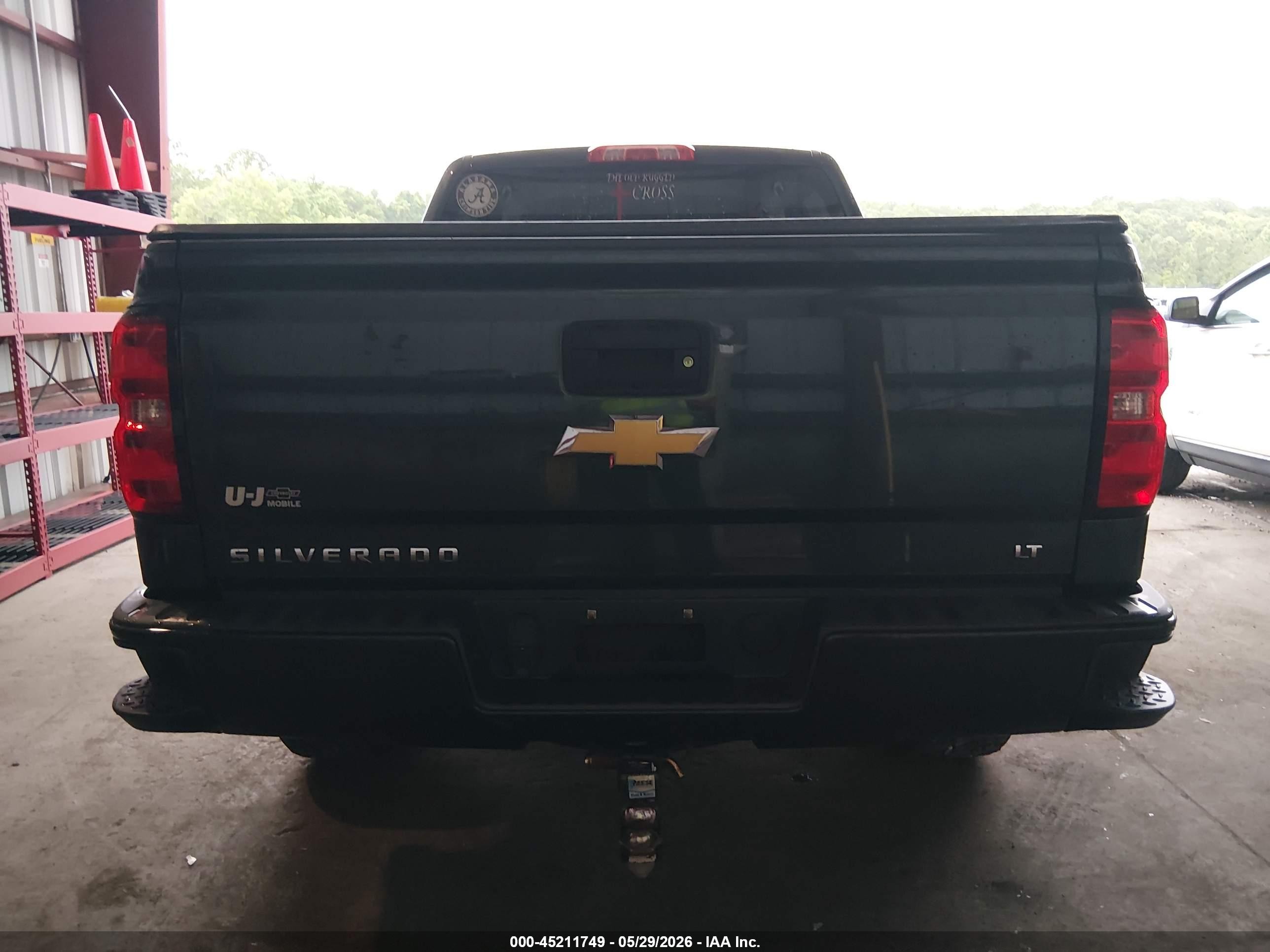 2018 Chevrolet Silverado 1500 2lt Серый vin: 3GCUKREC6JG212076