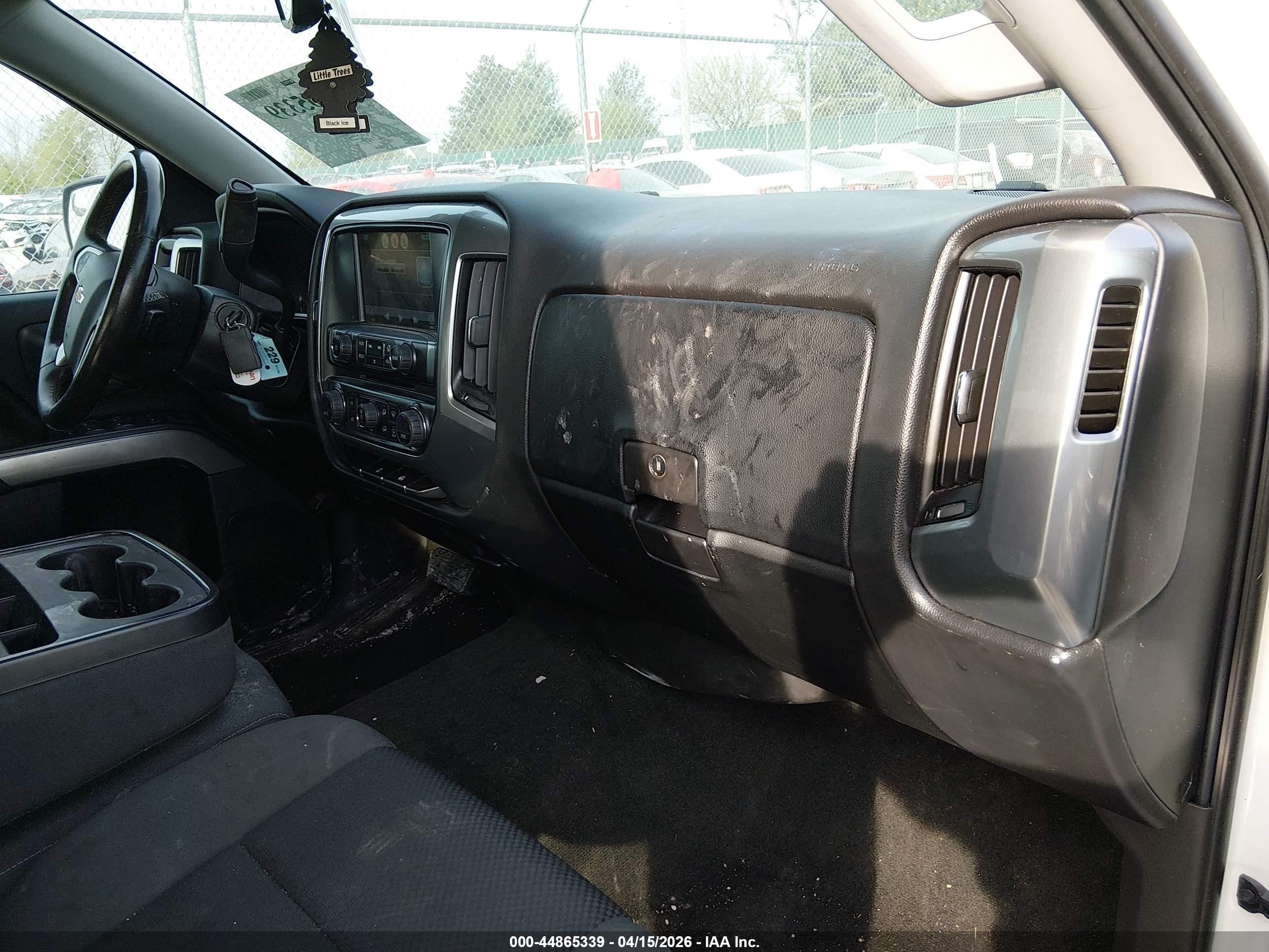 2014 Chevrolet Silverado 1500 1lt Cream vin: 3GCUKREC7EG127480