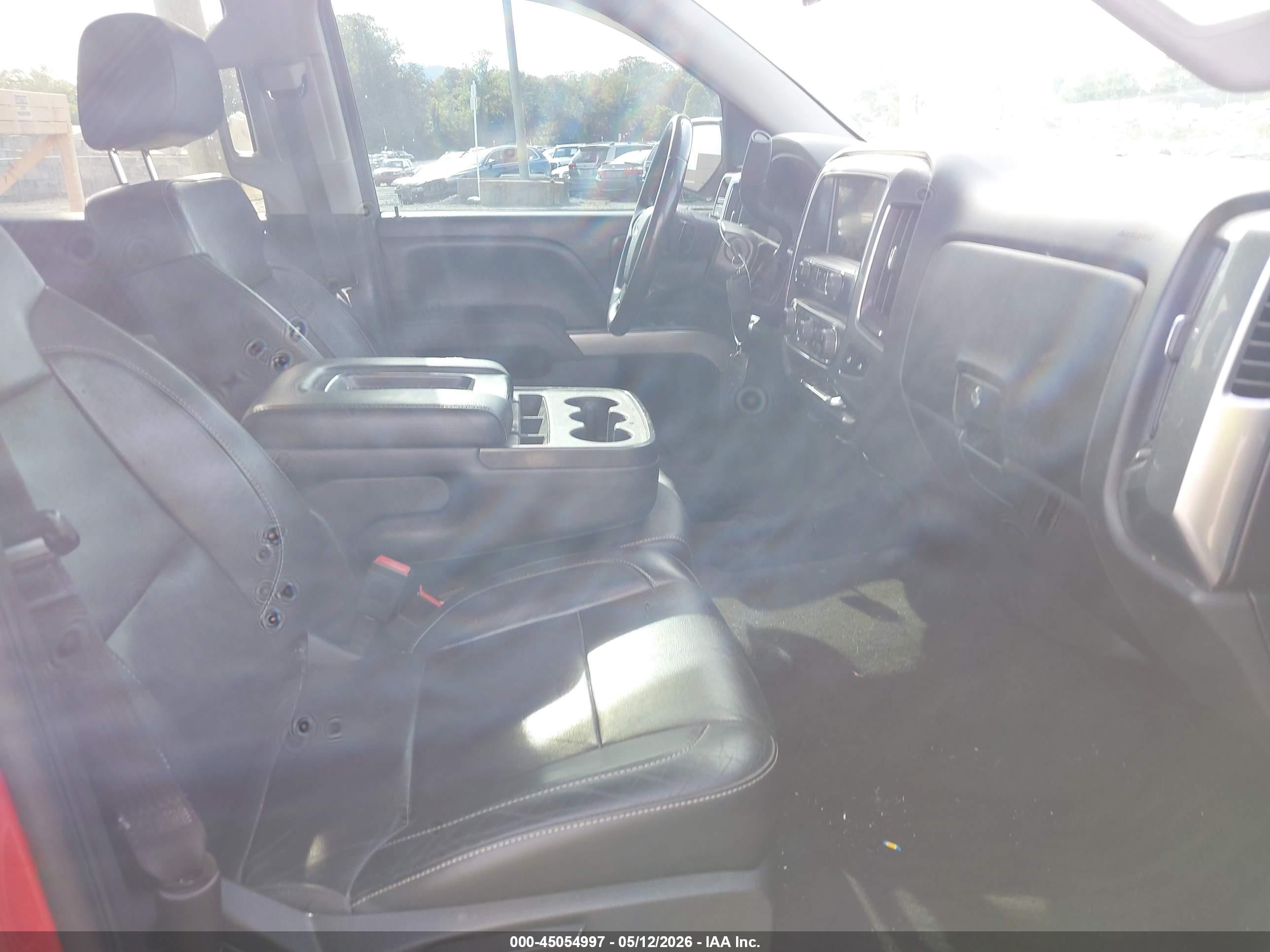 2014 Chevrolet Silverado 1500 2lt Red vin: 3GCUKREC7EG277380