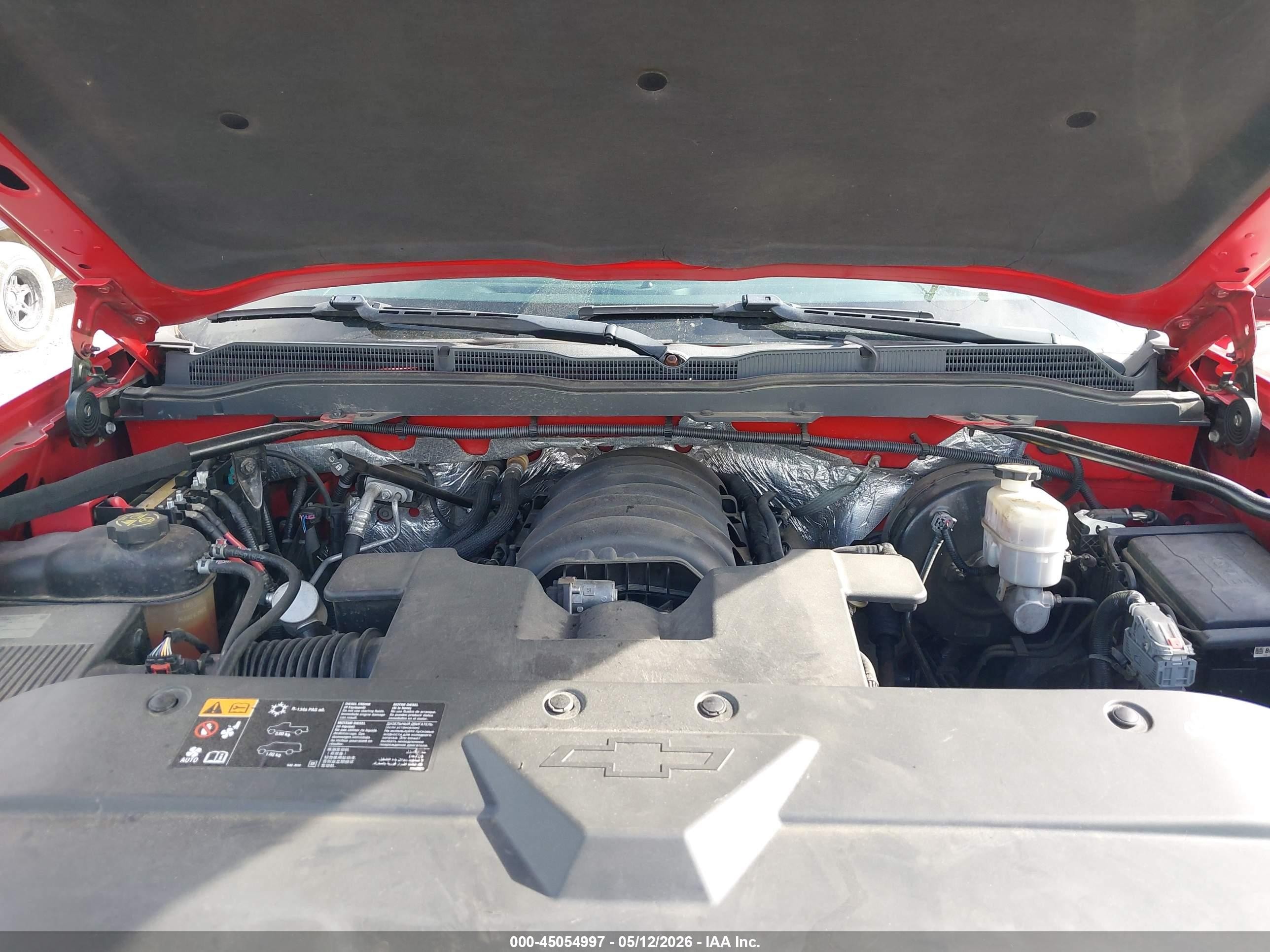 2014 Chevrolet Silverado 1500 2lt Red vin: 3GCUKREC7EG277380