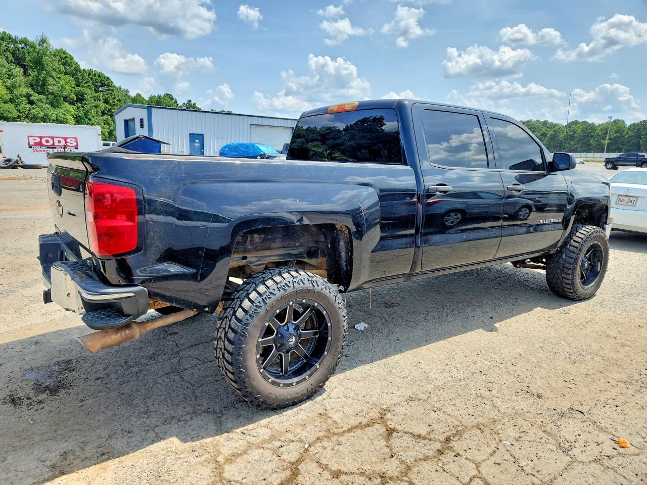 2014 Chevrolet Silverado K1500 Lt Black vin: 3GCUKREC7EG286158