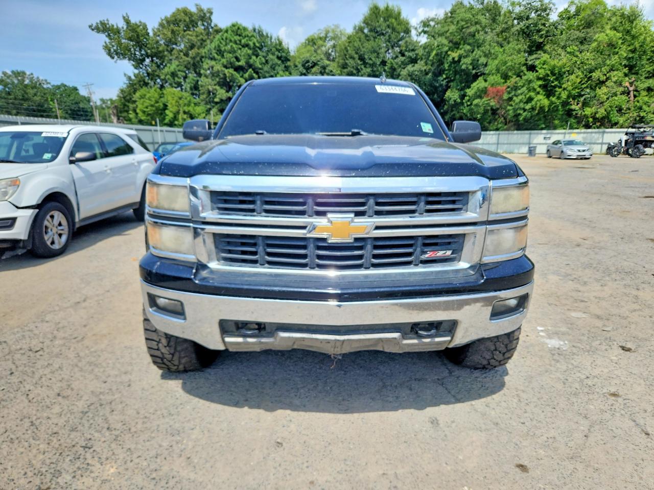 2014 Chevrolet Silverado K1500 Lt Black vin: 3GCUKREC7EG286158