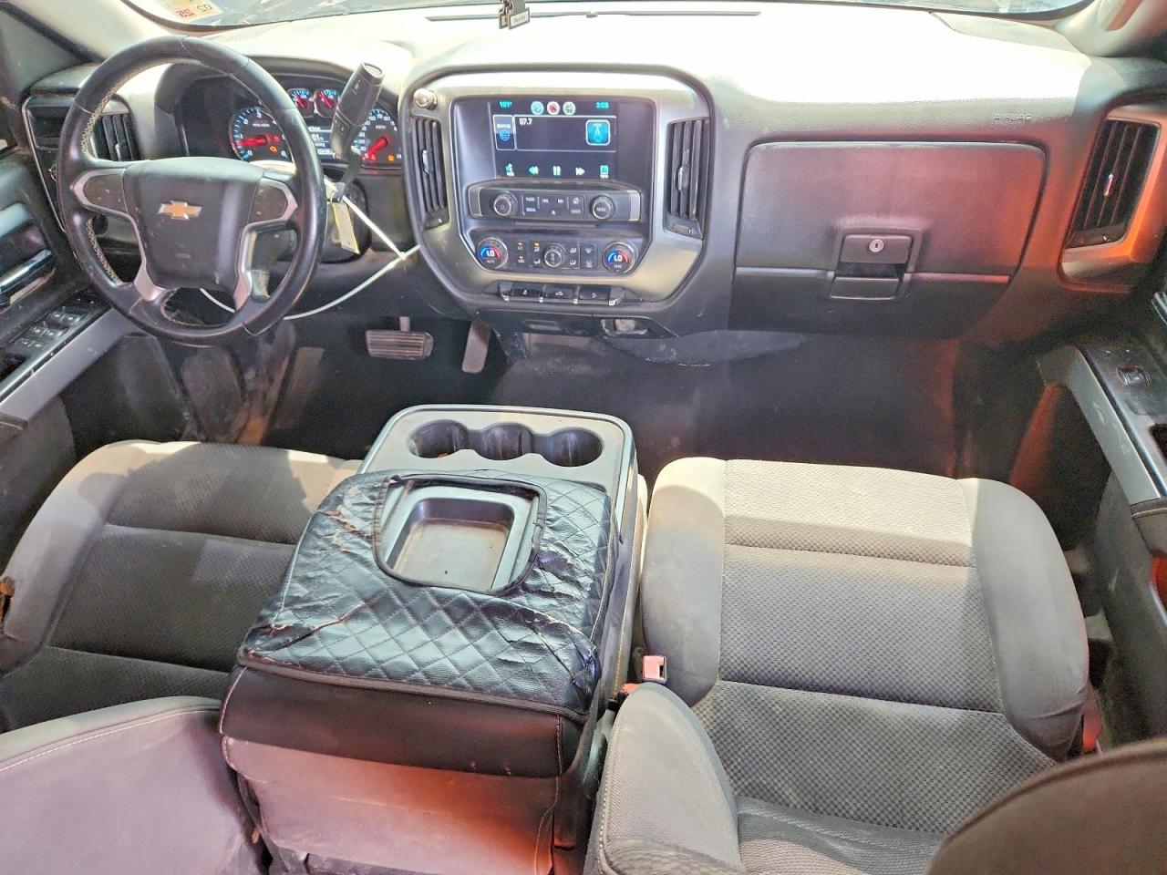 2014 Chevrolet Silverado K1500 Lt Black vin: 3GCUKREC7EG286158