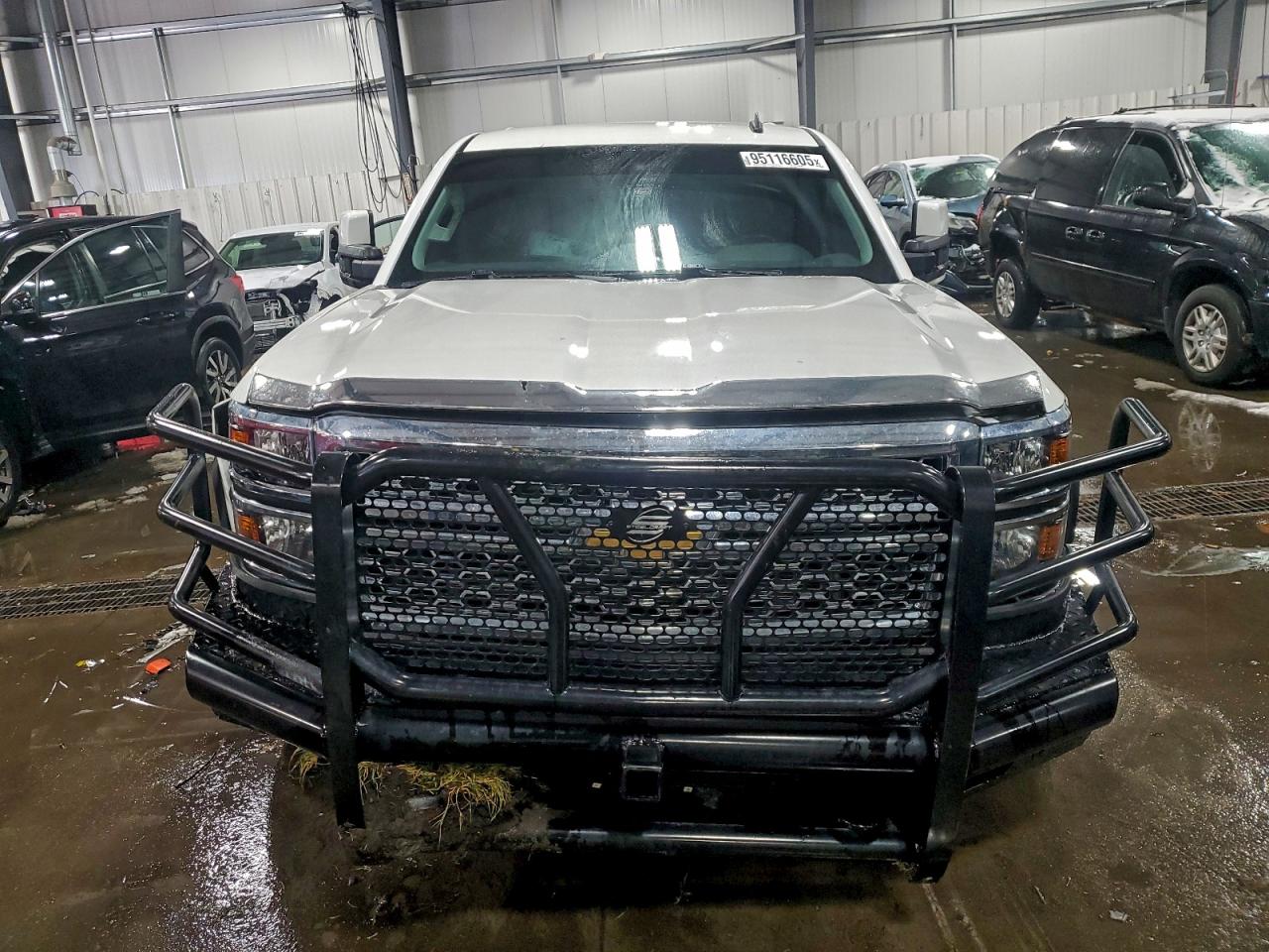 2014 Chevrolet Silverado K1500 Lt White vin: 3GCUKREC7EG286970