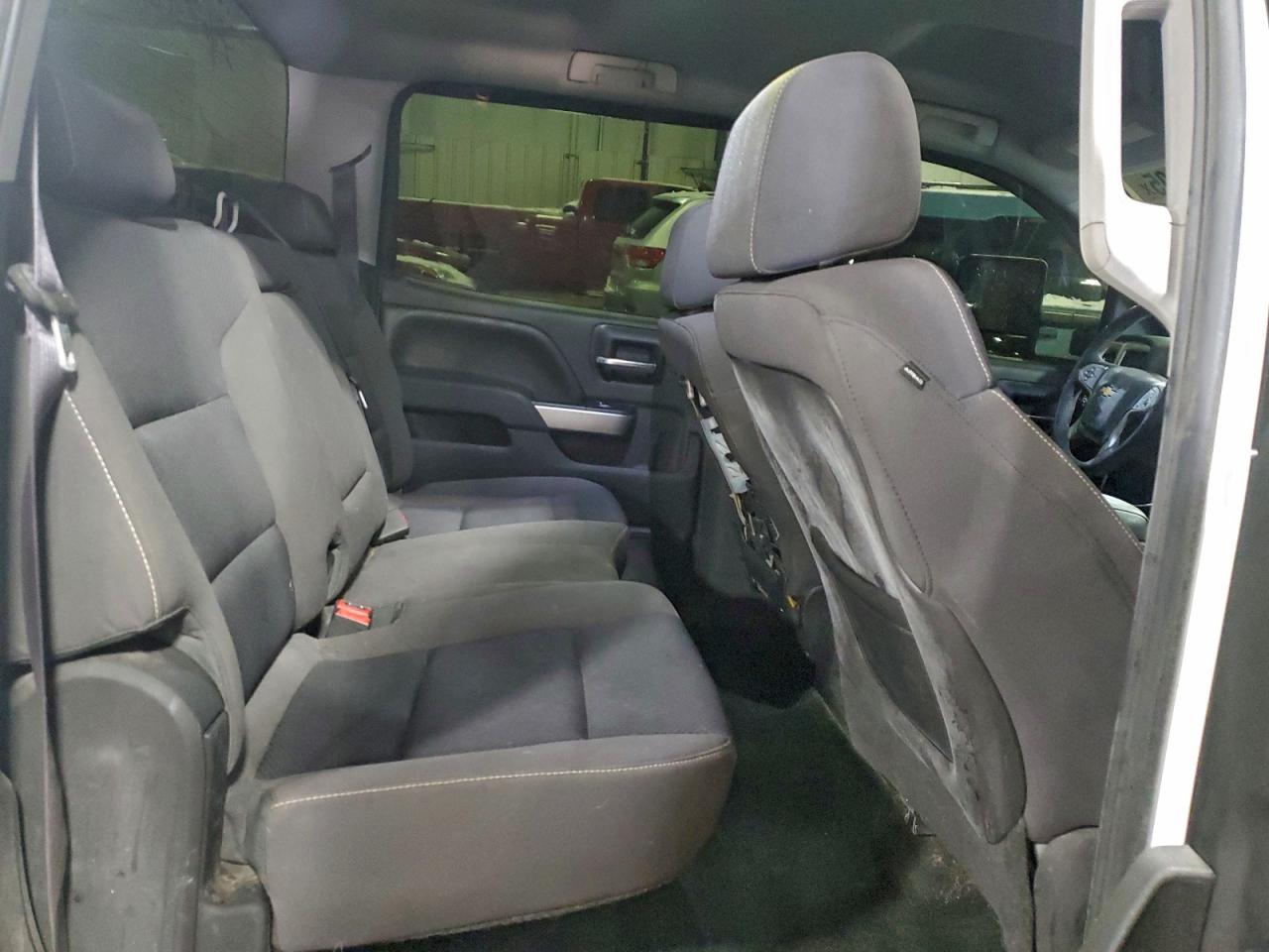 2014 Chevrolet Silverado K1500 Lt White vin: 3GCUKREC7EG286970