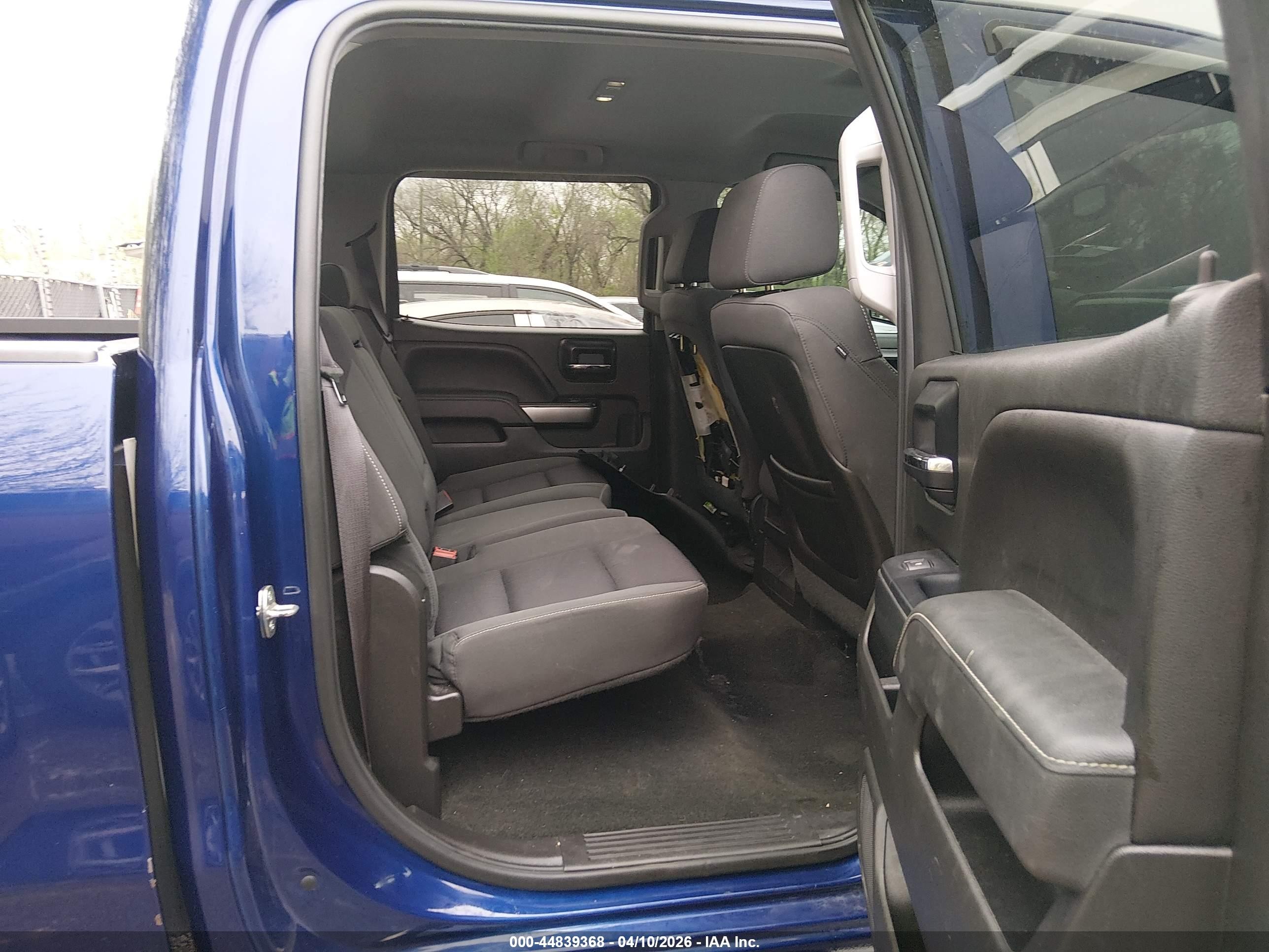 2014 Chevrolet Silverado 1500 1lt Blue vin: 3GCUKREC7EG426421