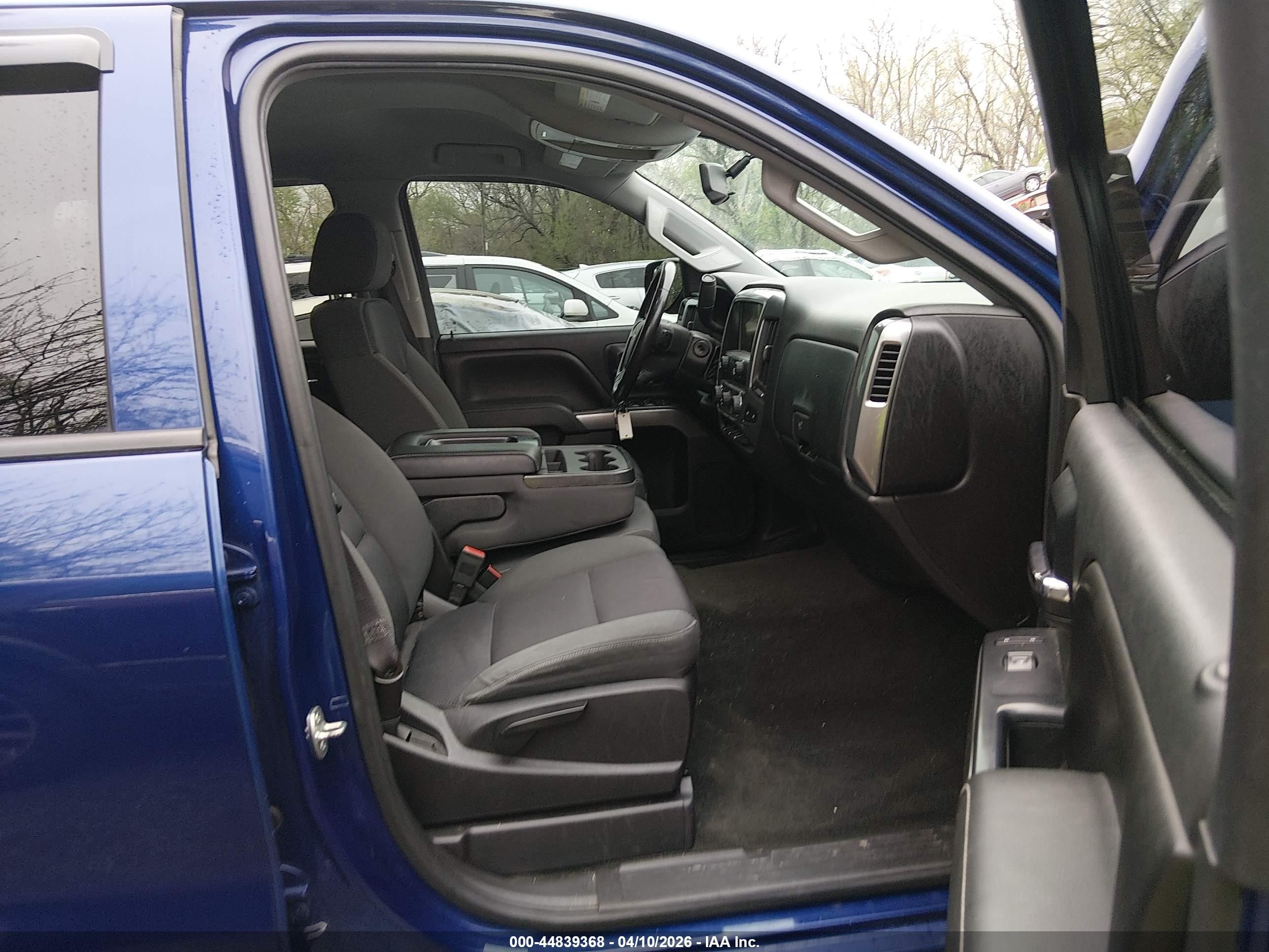 2014 Chevrolet Silverado 1500 1lt Blue vin: 3GCUKREC7EG426421
