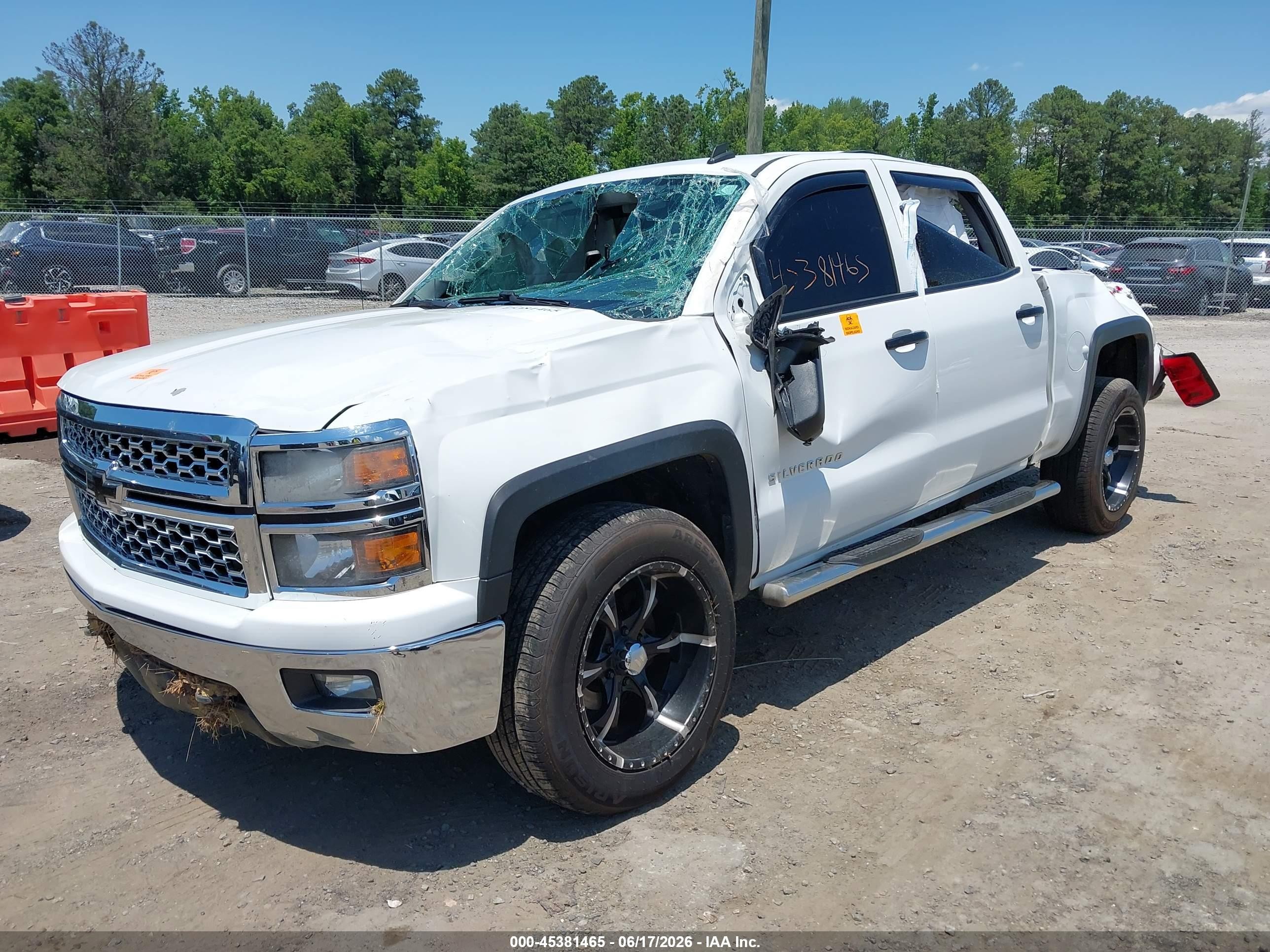 2014 Chevrolet Silverado 1500 Lt Белый vin: 3GCUKREC7EG553900