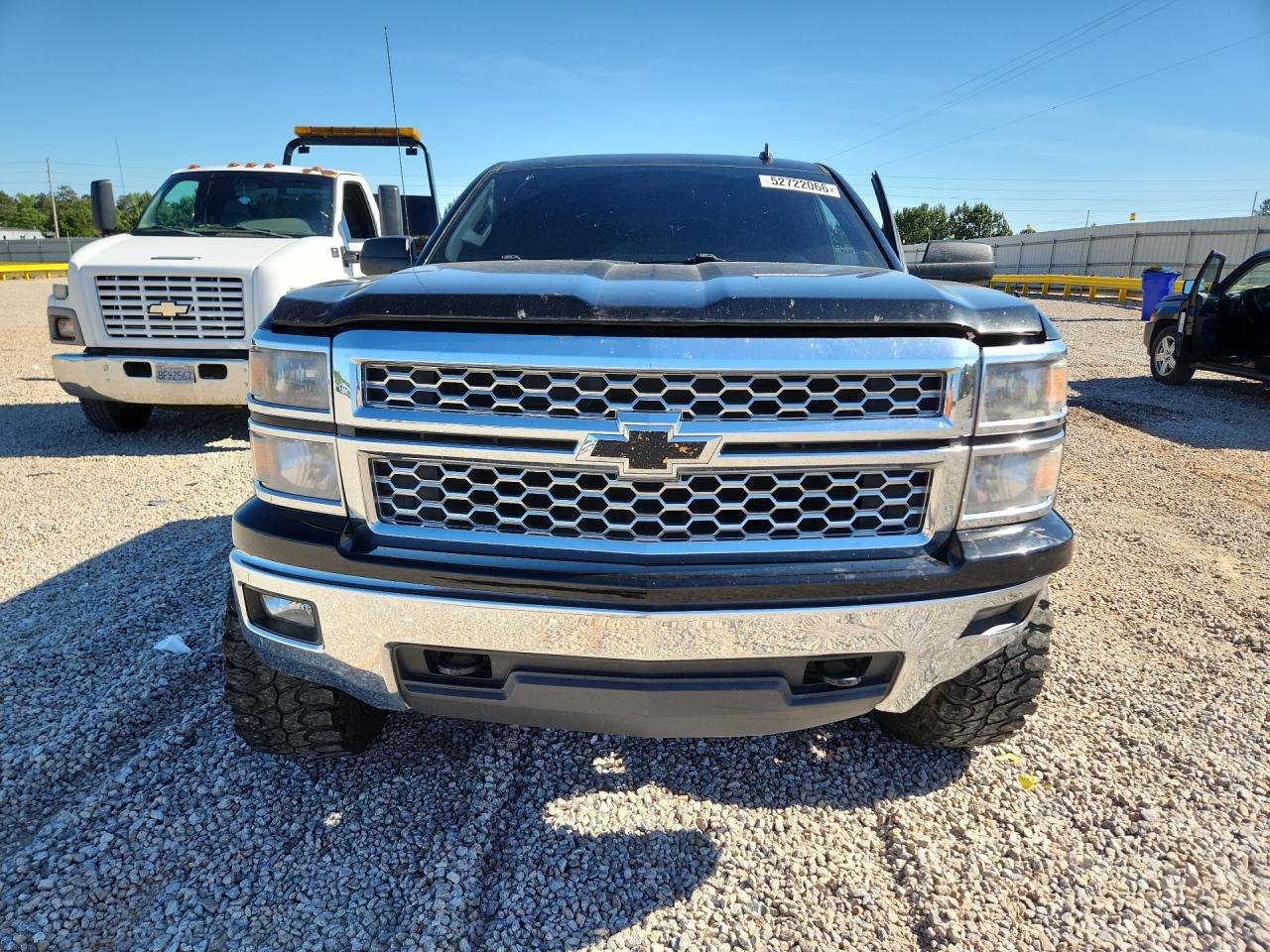 2014 Chevrolet Silverado K1500 Lt Black vin: 3GCUKREC7EG567876