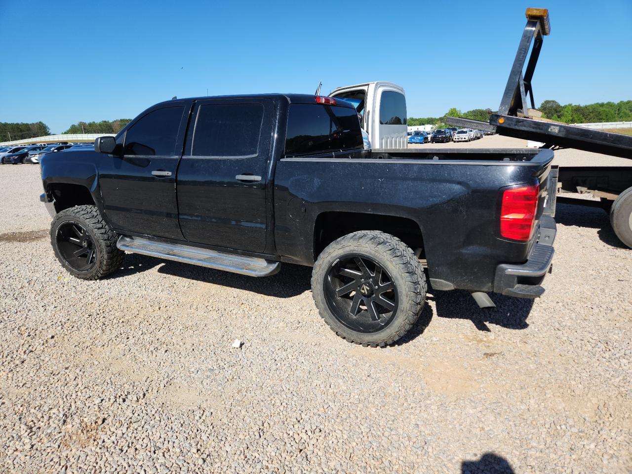 2014 Chevrolet Silverado K1500 Lt Black vin: 3GCUKREC7EG567876