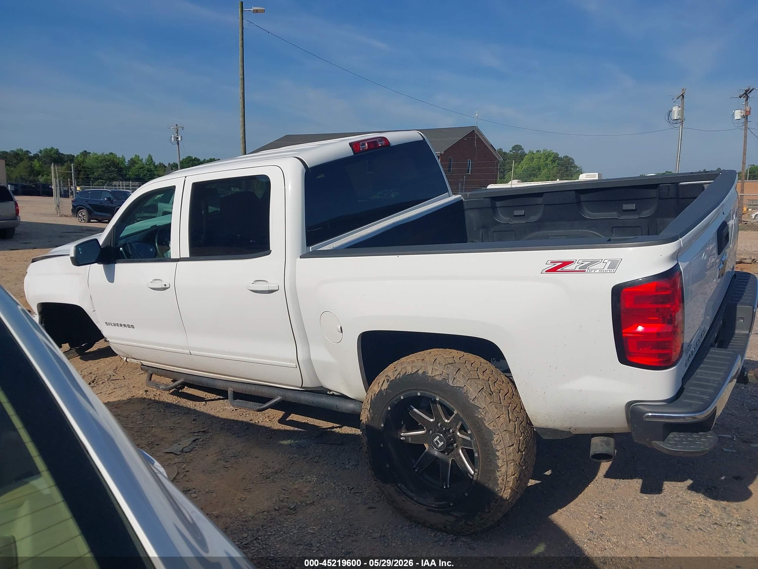 2015 Chevrolet Silverado 1500 2lt White vin: 3GCUKREC7FG105965