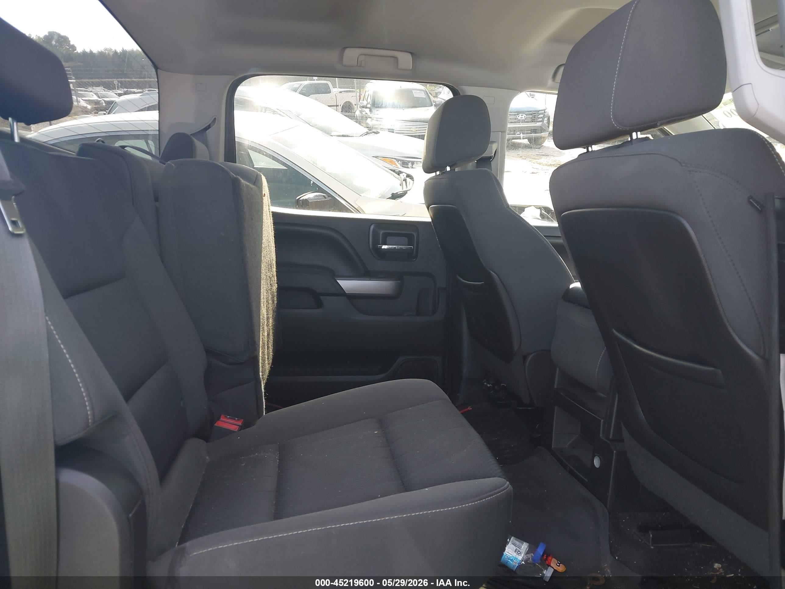 2015 Chevrolet Silverado 1500 2lt White vin: 3GCUKREC7FG105965