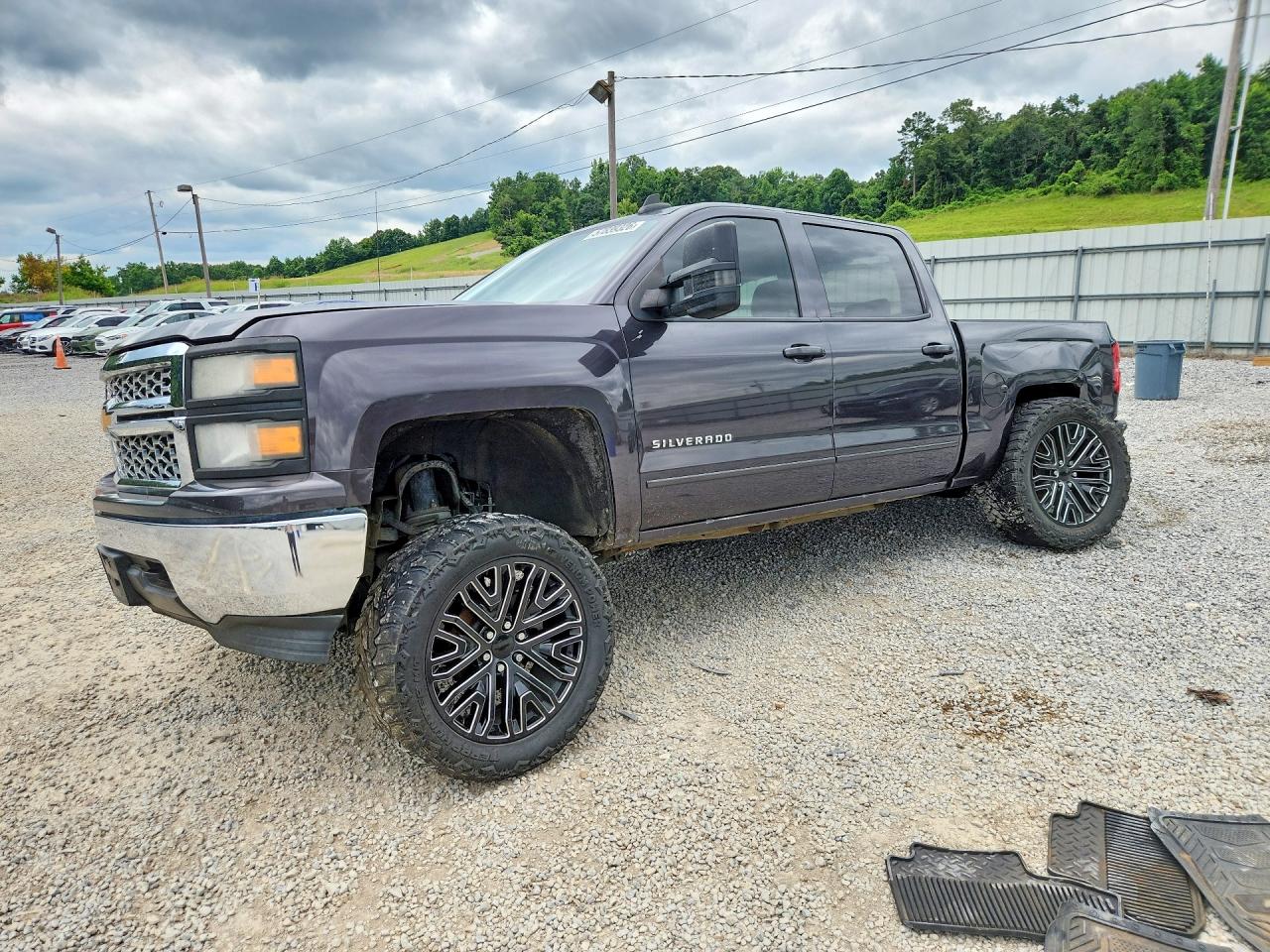 2015 Chevrolet Silverado K1500 Lt Угольный vin: 3GCUKREC7FG131319