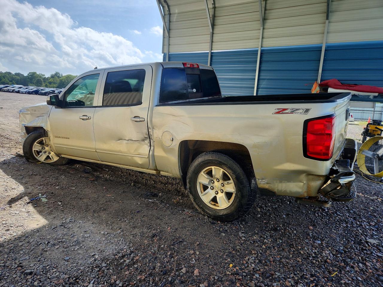 2015 Chevrolet Silverado K1500 Lt Silver vin: 3GCUKREC7FG178589