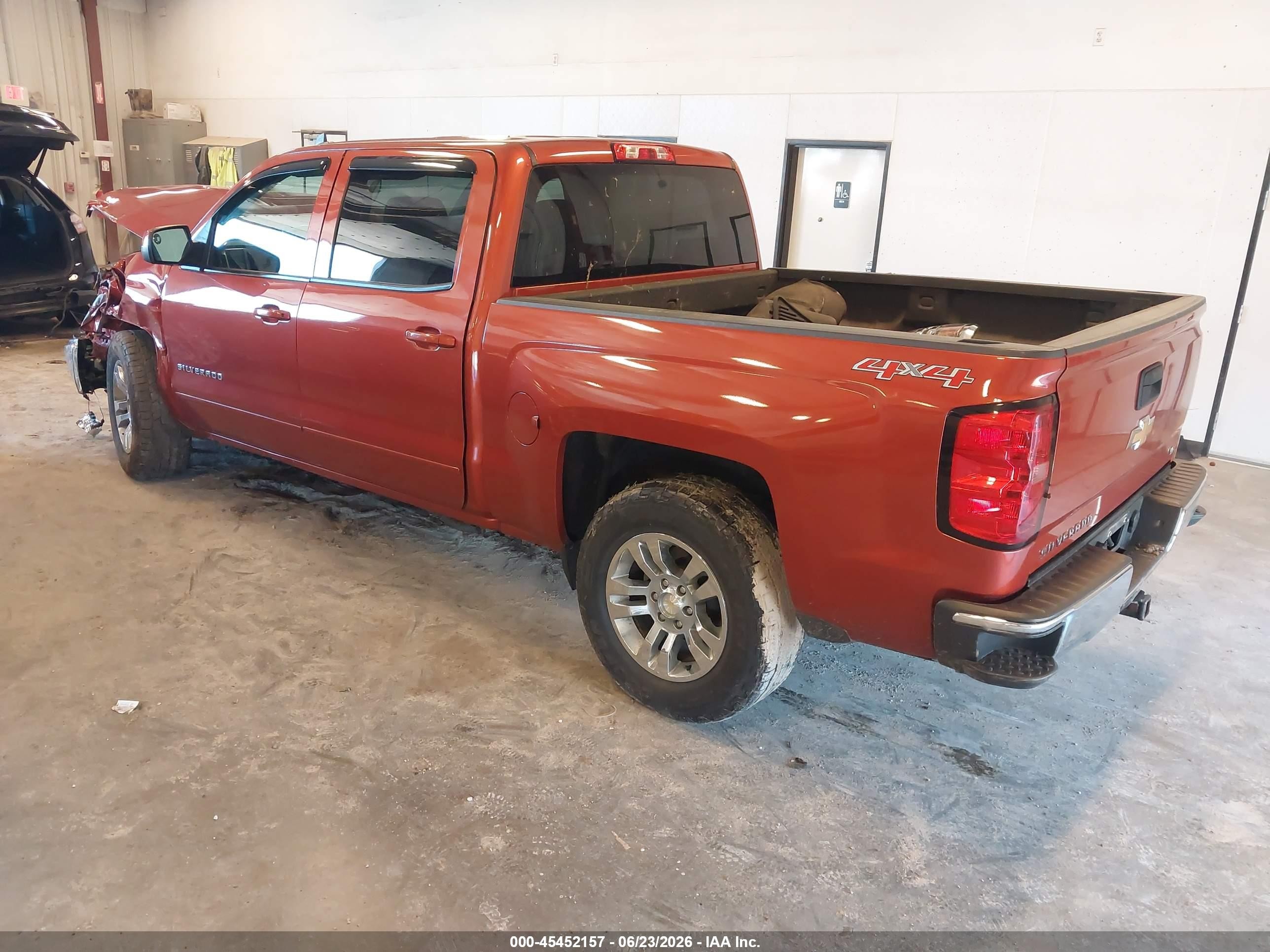 2015 Chevrolet Silverado 1500 Lt Оранжевый vin: 3GCUKREC7FG193979