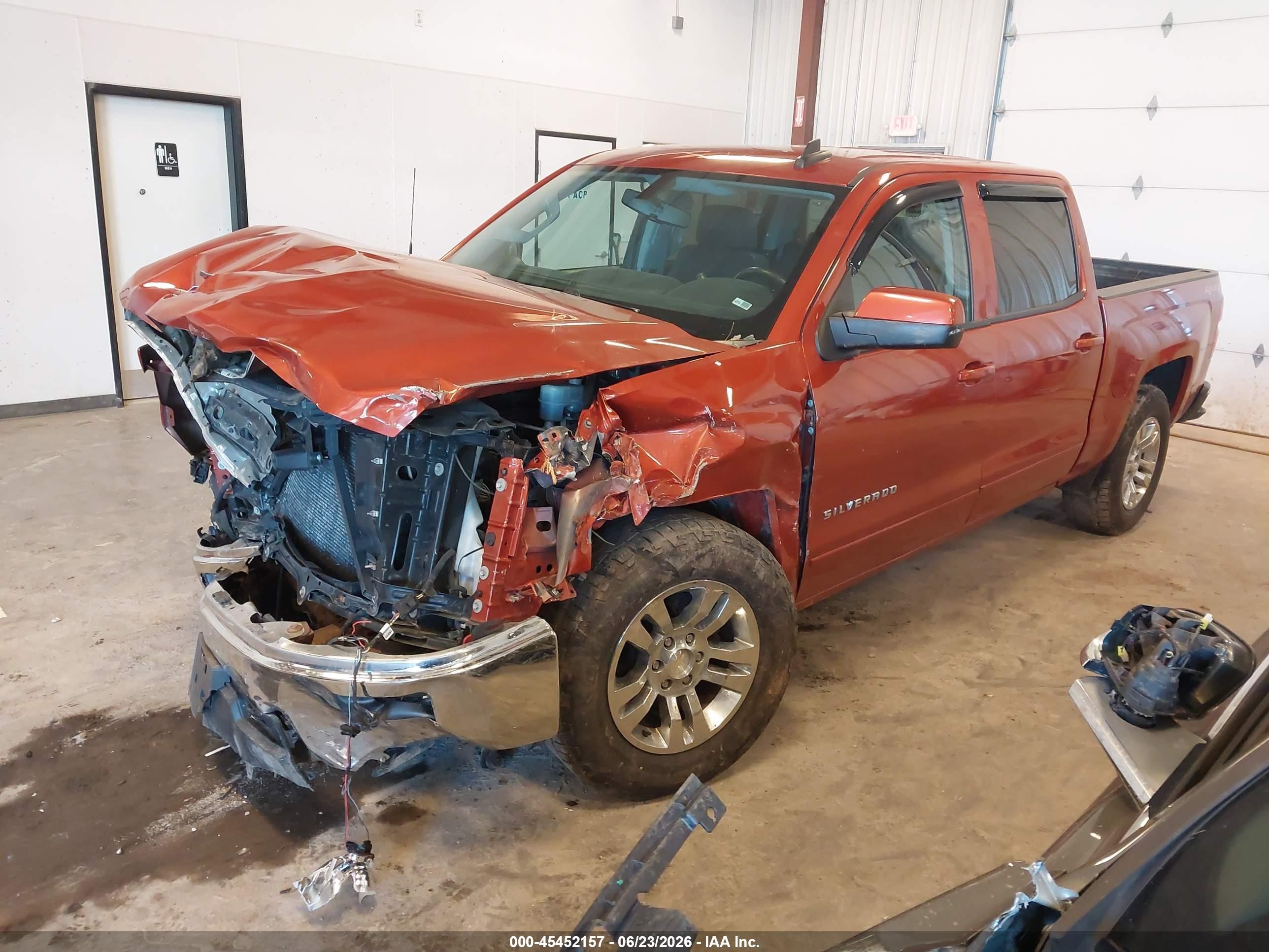 2015 Chevrolet Silverado 1500 Lt Оранжевый vin: 3GCUKREC7FG193979