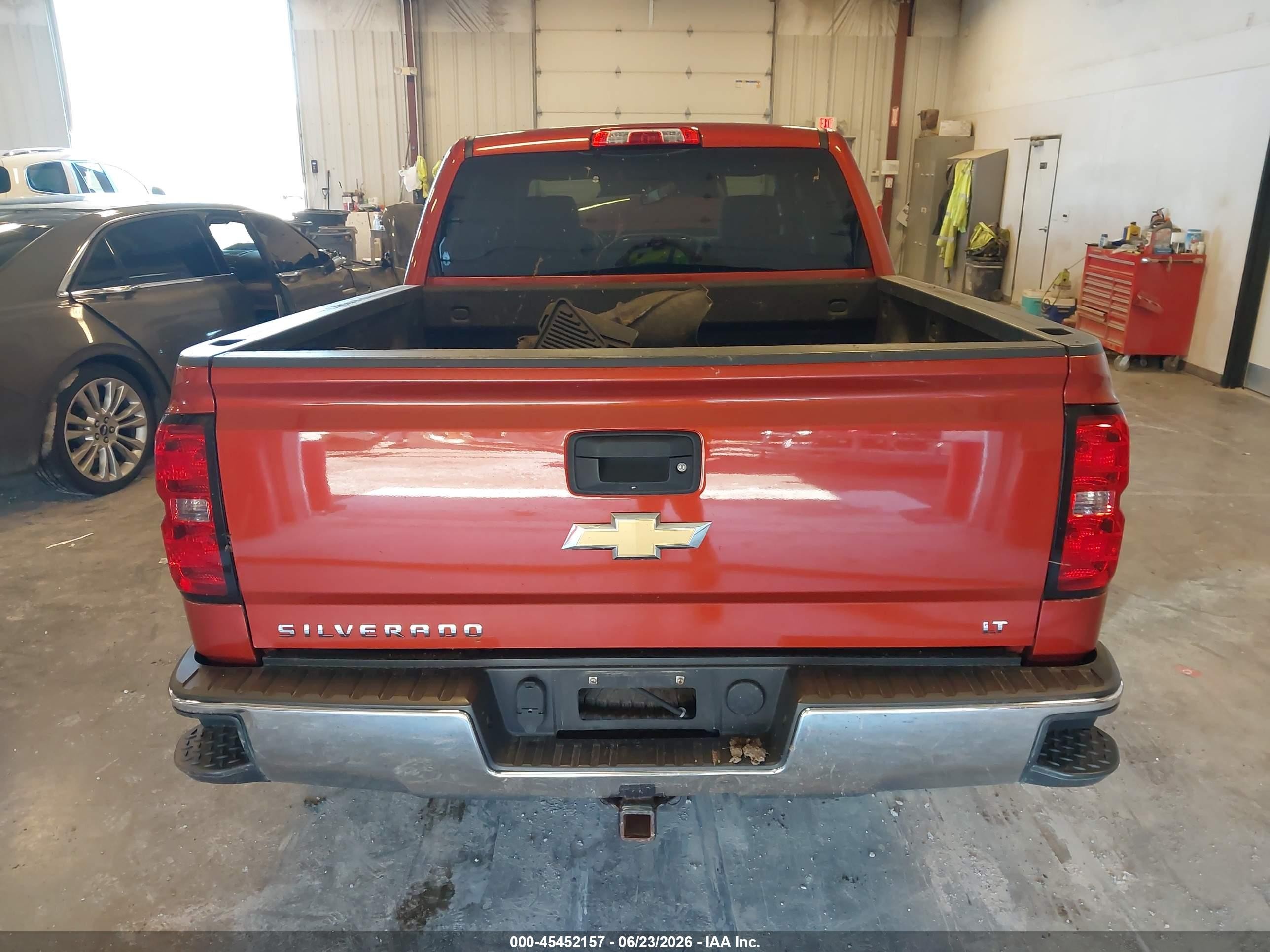 2015 Chevrolet Silverado 1500 Lt Оранжевый vin: 3GCUKREC7FG193979
