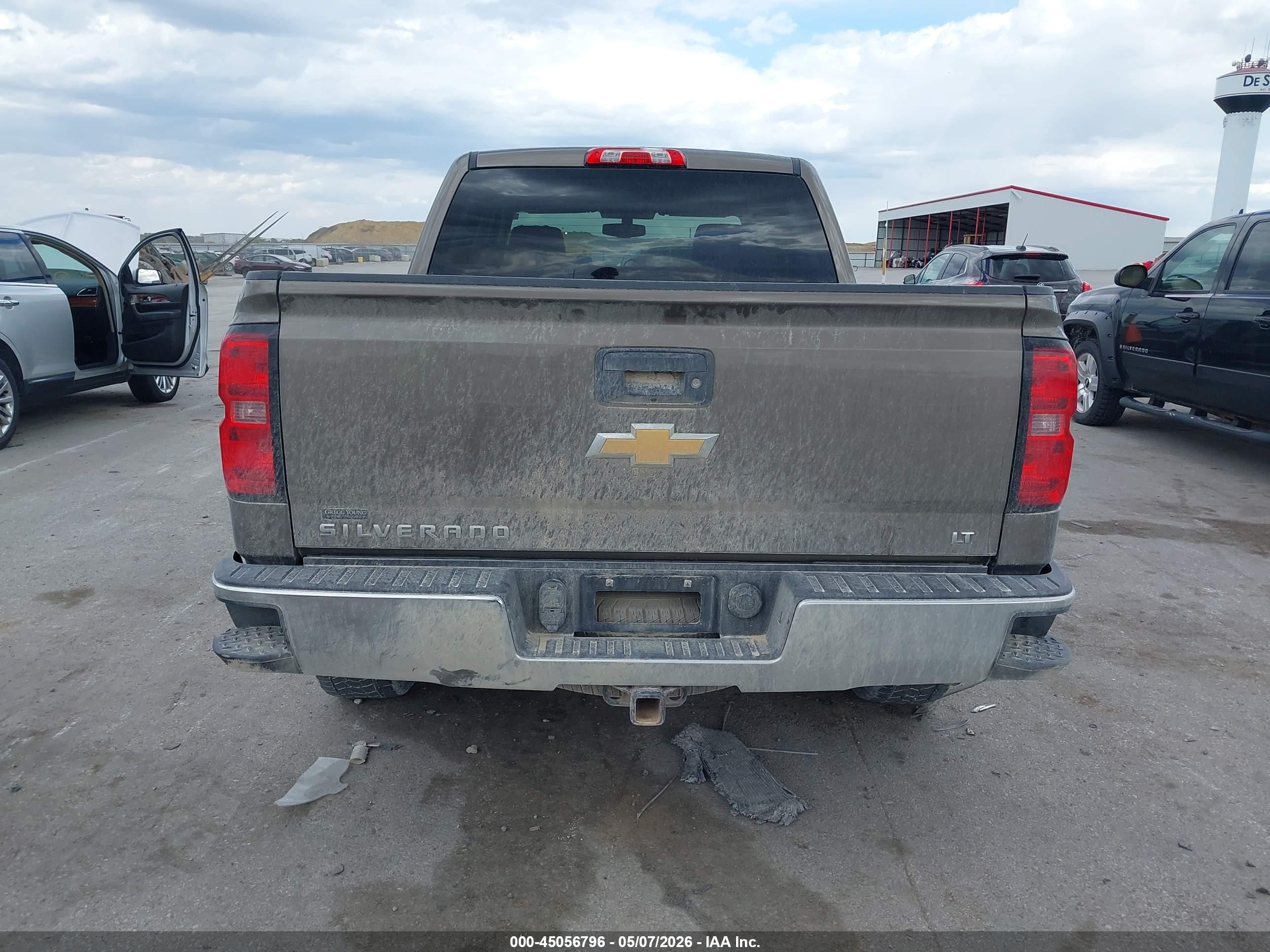 2015 Chevrolet Silverado 1500 2lt Коричневый vin: 3GCUKREC7FG207122
